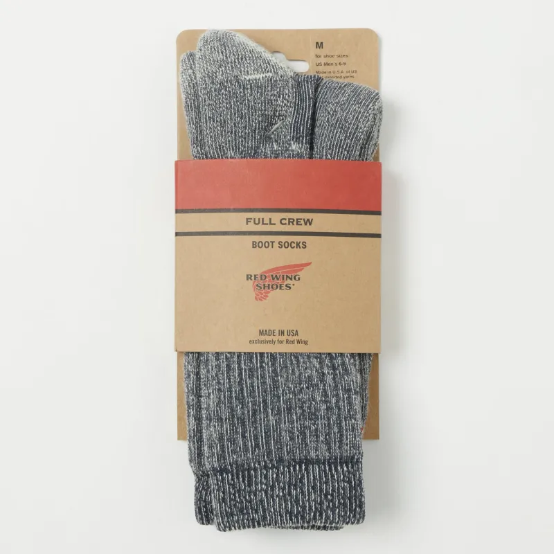 Red Wing Merino Wool Sock - Charcoal sold by Son of a Stag