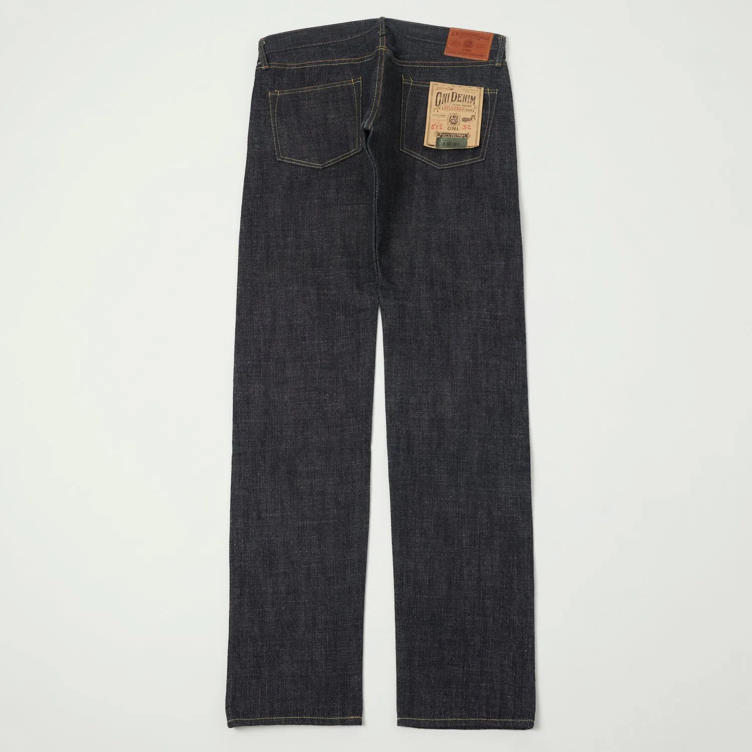 ONI Denim 512 14oz Slim Straight Jeans - Raw sold by Son of a Stag product image thumbnail 3