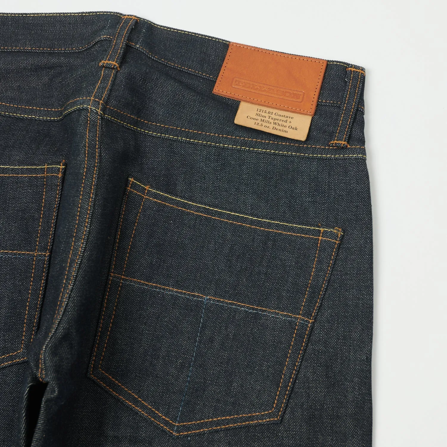 Tellason Gustave 12.5oz Slim Tapered Jean - Cone Mills sold by Son of a Stag product image thumbnail 2