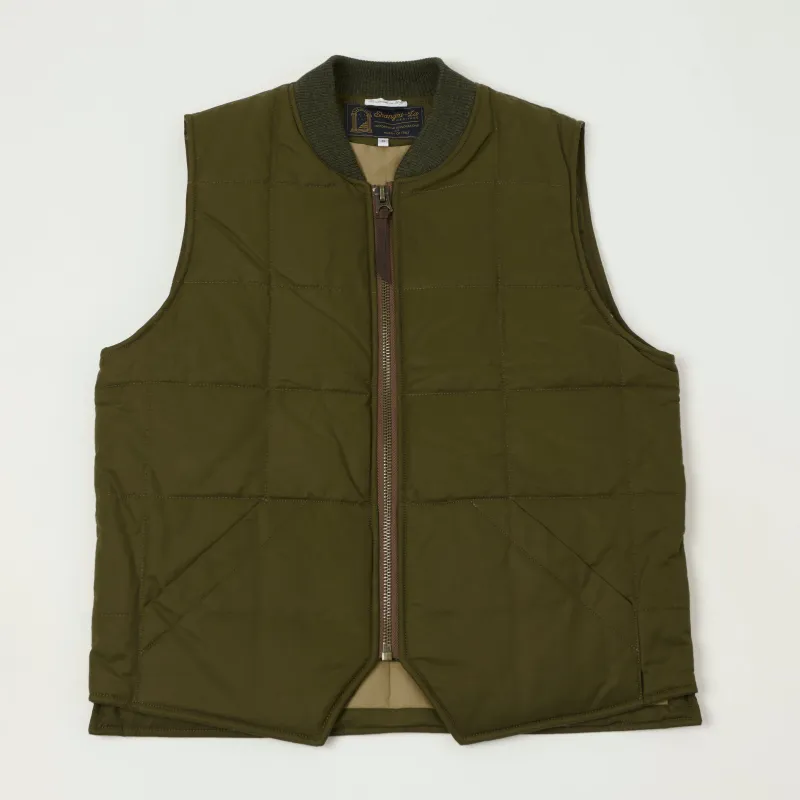 Shangri-La Heritage 'Alaska' Skyliner Vest - Olive sold by Son of a Stag