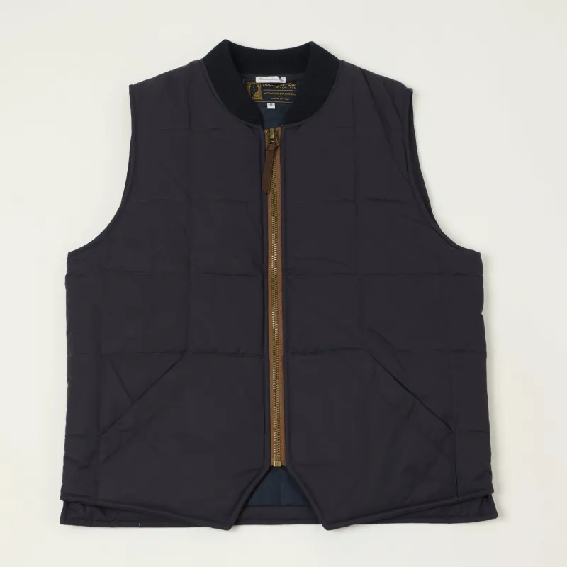 Shangri-La Heritage 'Alaska' Skyliner Vest - Navy sold by Son of a Stag