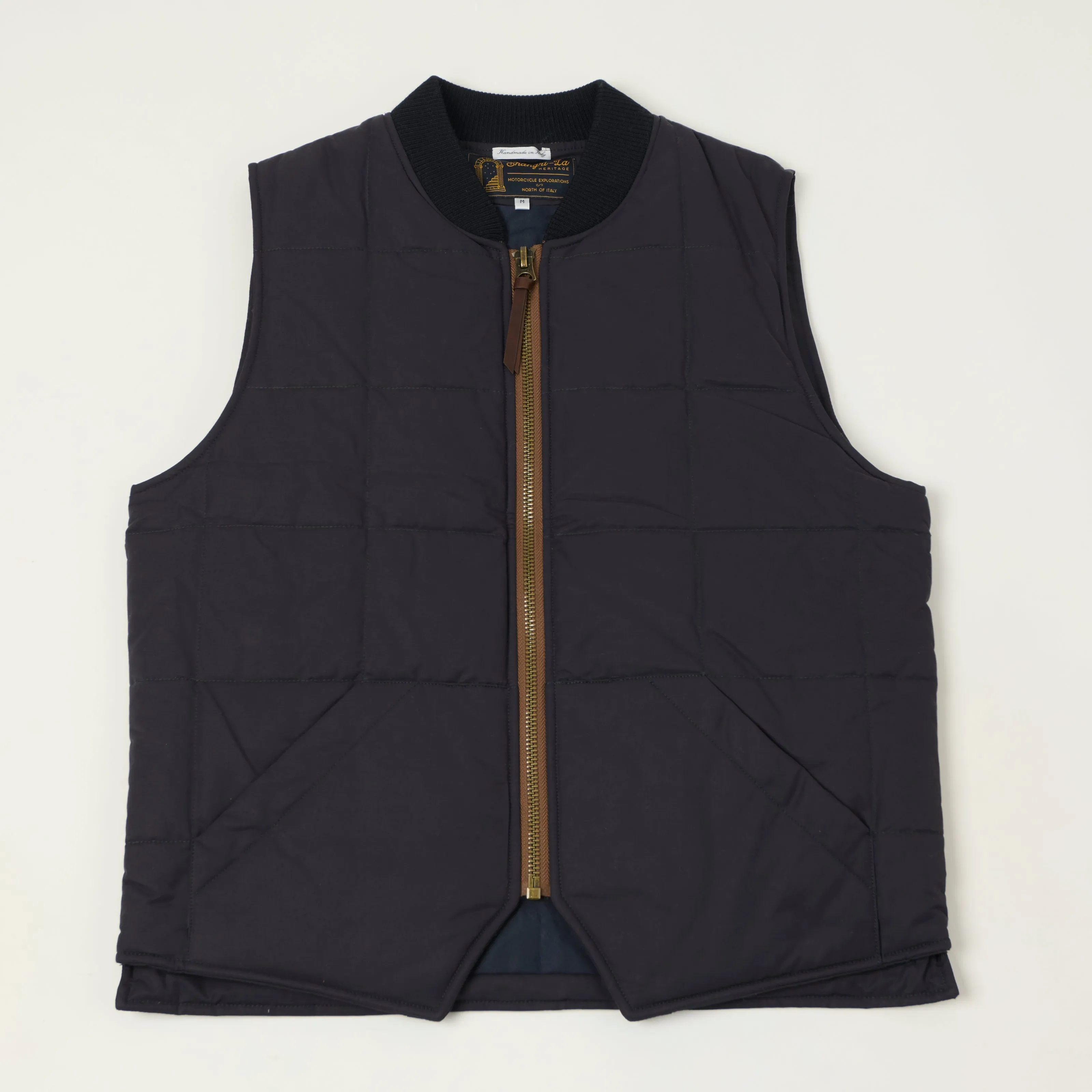 Shangri-La Heritage 'Alaska' Skyliner Vest - Navy sold by Son of a Stag