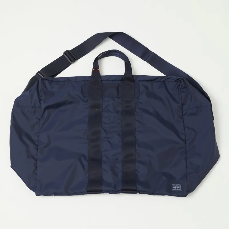 Porter-Yoshida & Co. Large Flex 2-Way Duffle Bag - Navy sold by Son of a Stag