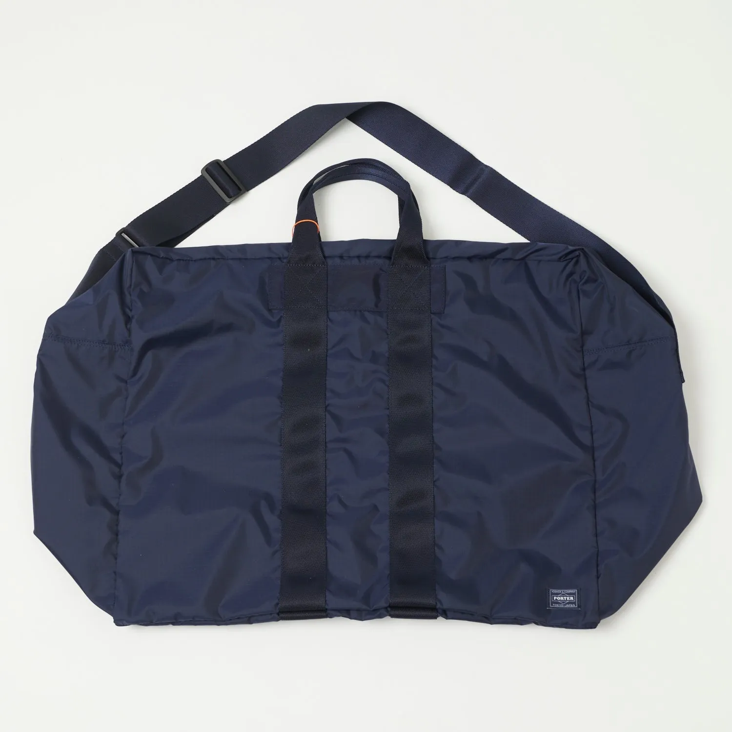 Porter-Yoshida & Co. Large Flex 2-Way Duffle Bag - Navy sold by Son of a Stag