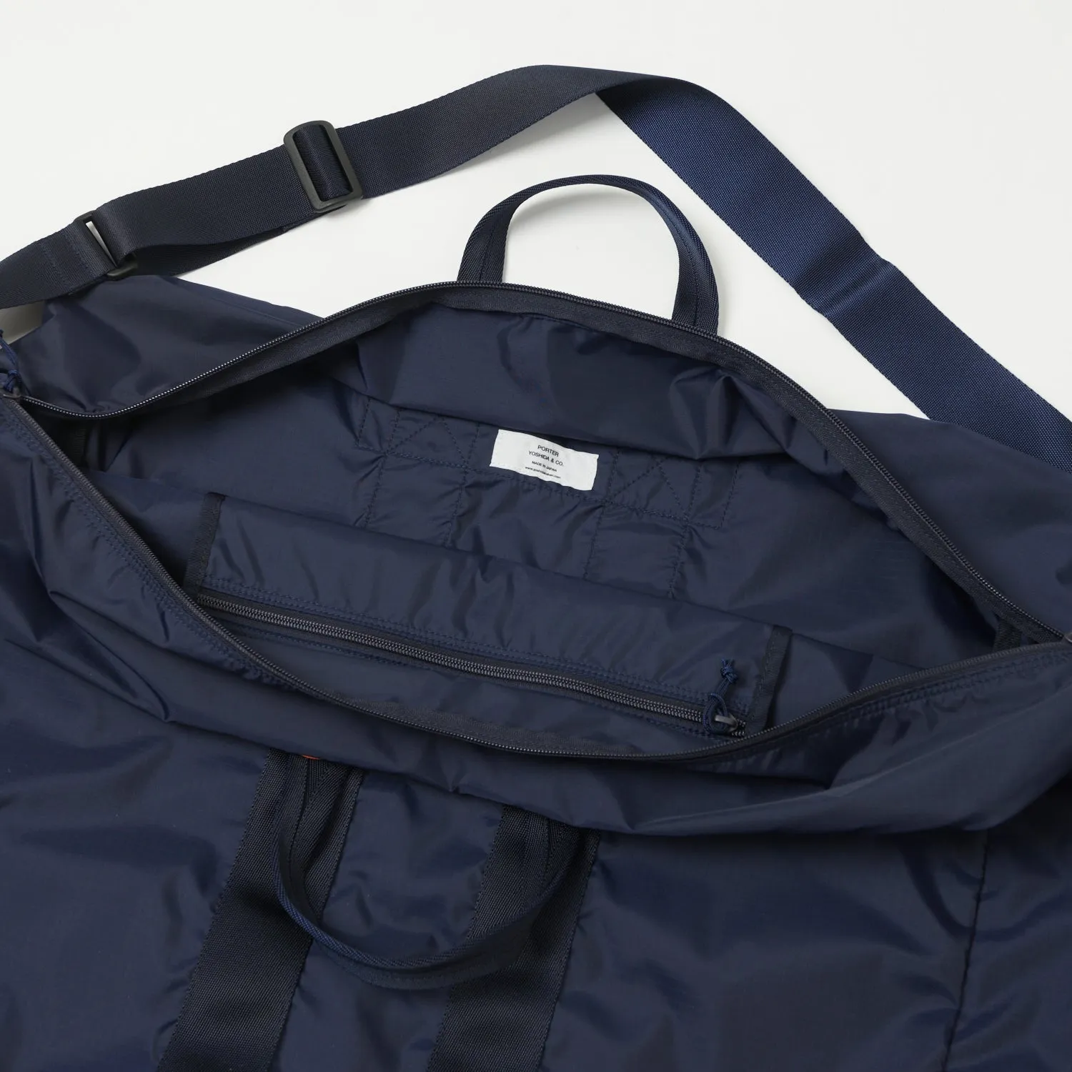Porter-Yoshida & Co. Large Flex 2-Way Duffle Bag - Navy sold by Son of a Stag product image thumbnail 3