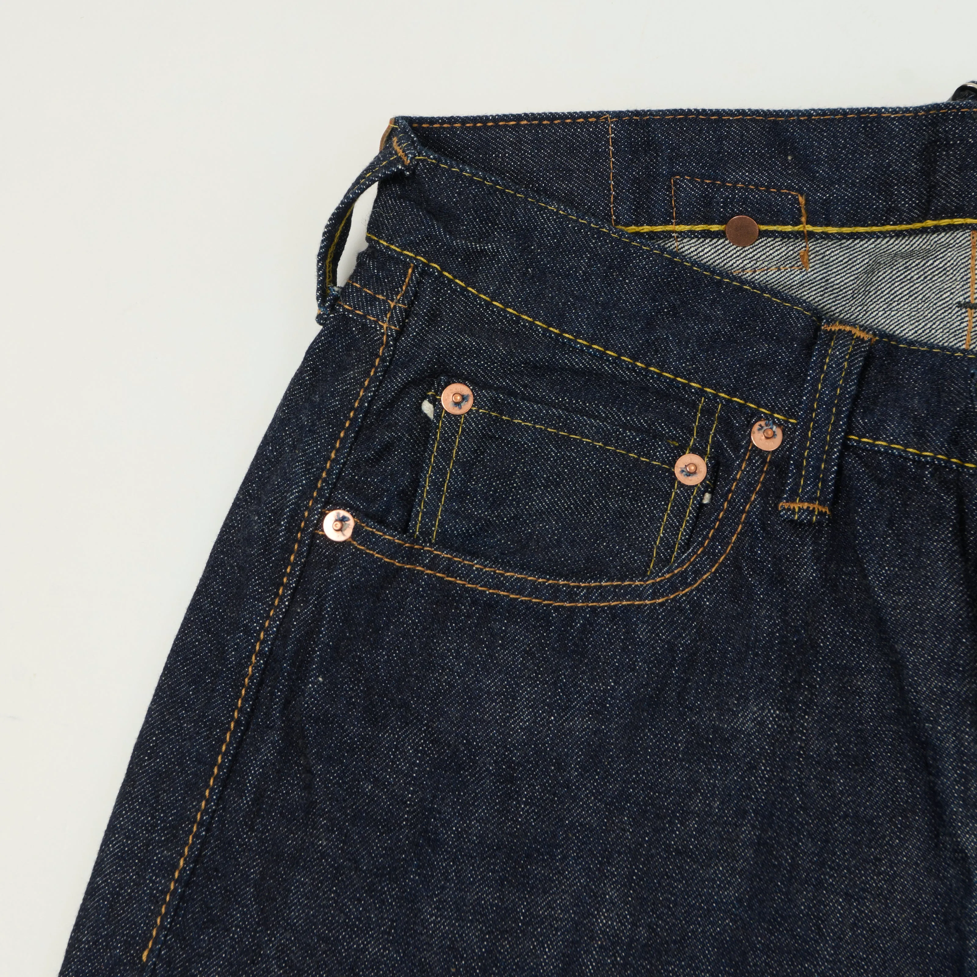 FULLCOUNT 1136 '1937 Model' Wide Straight Jean - One Wash sold by Son of a Stag product image thumbnail 5