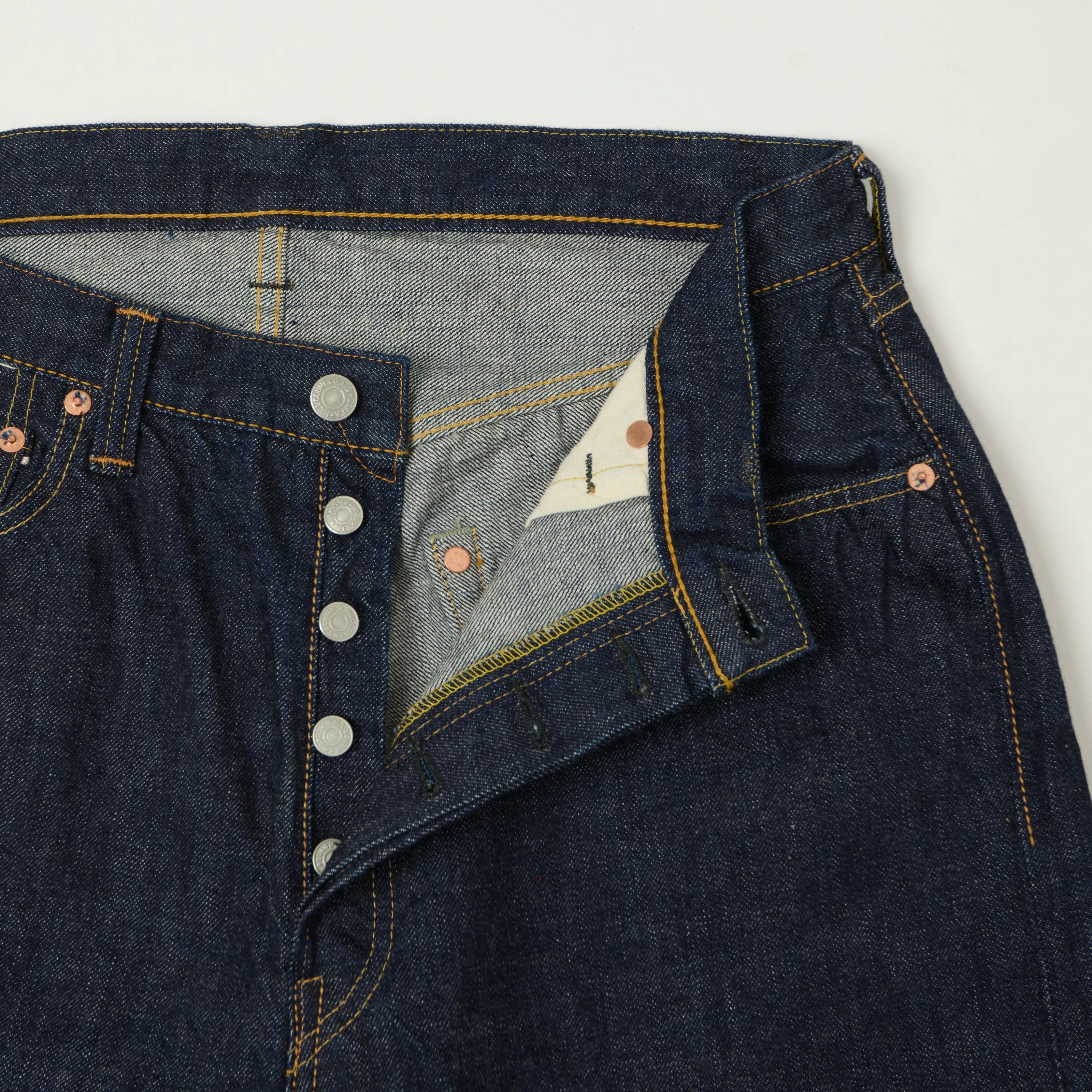 FULLCOUNT 1137 Duke III Extra Wide Straight Jean - One Wash sold by Son of a Stag product image thumbnail 2