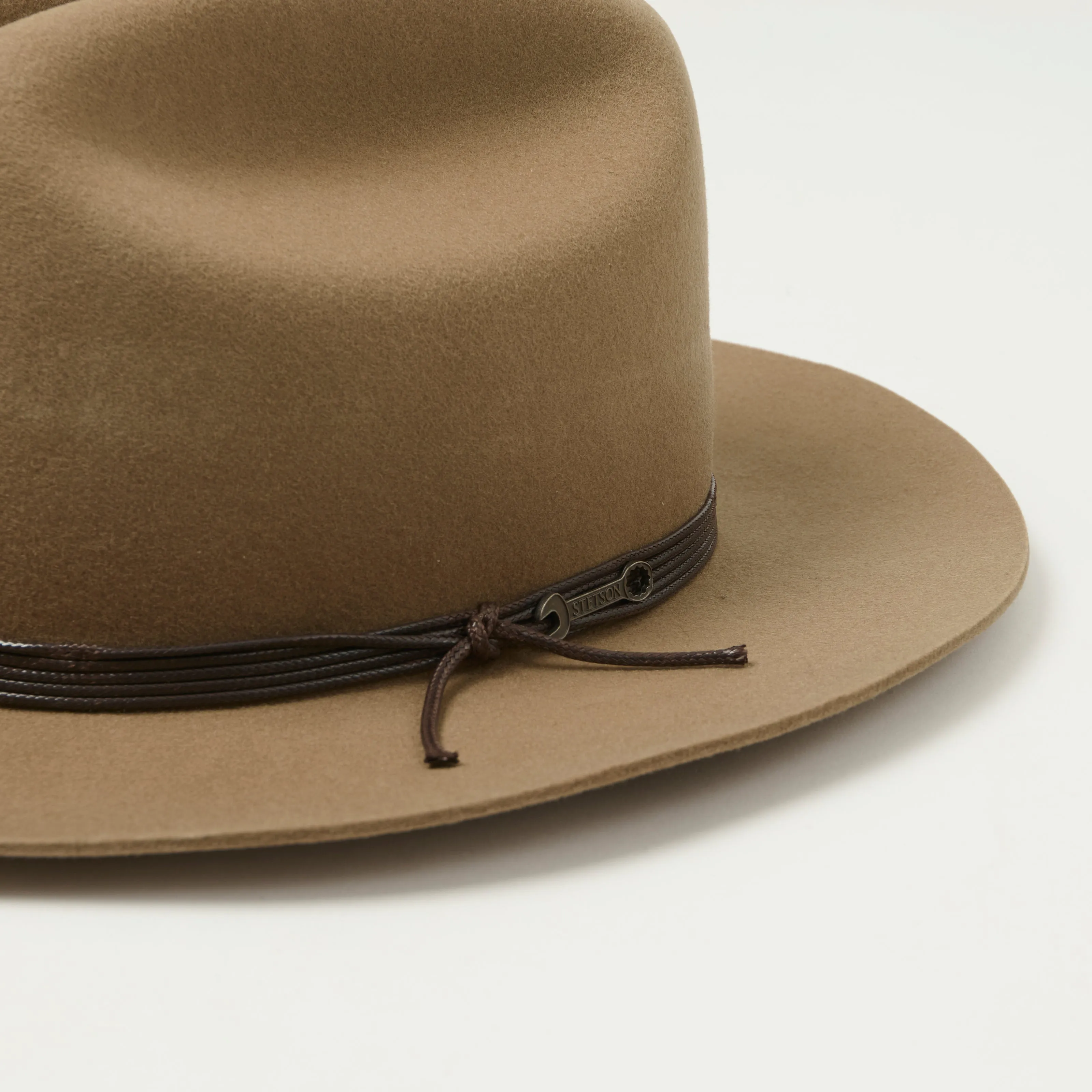 Stetson Wool Felt Western Hat - Beige sold by Son of a Stag product image thumbnail 3