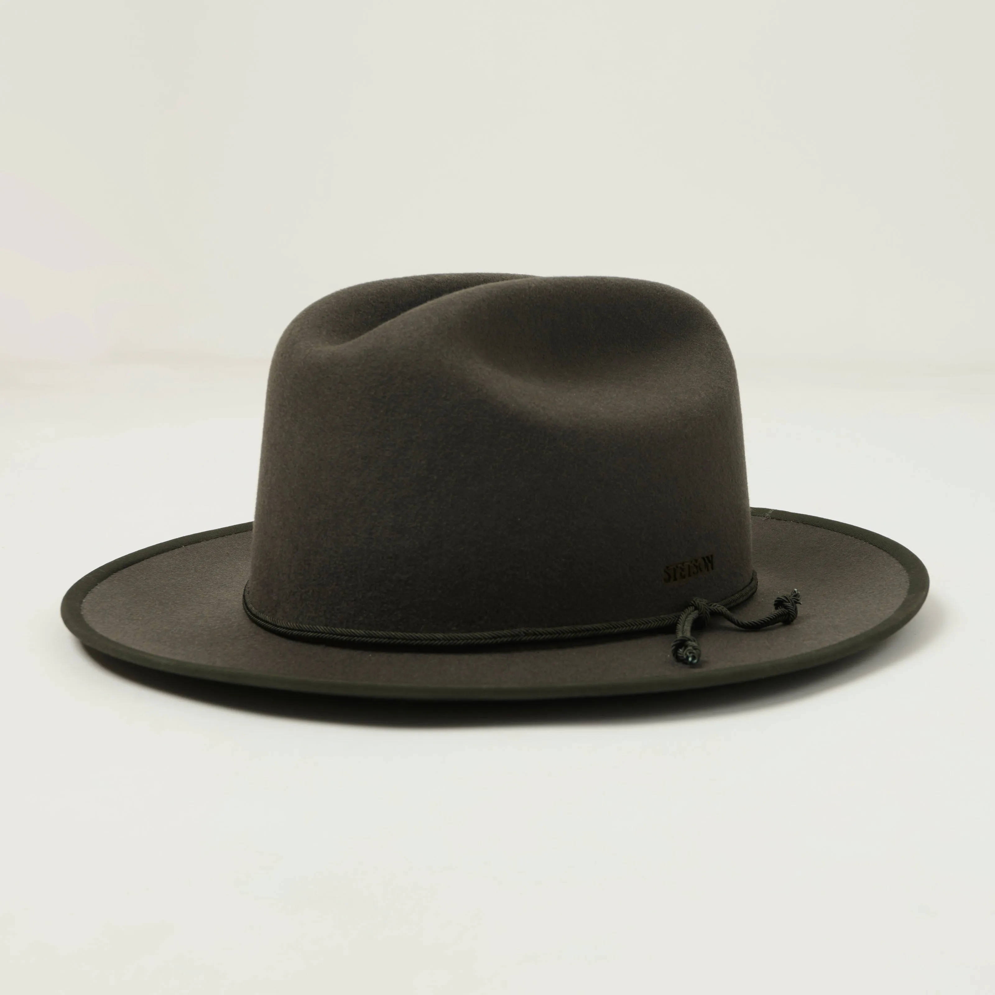 Stetson Wool Felt Western Hat - Green sold by Son of a Stag