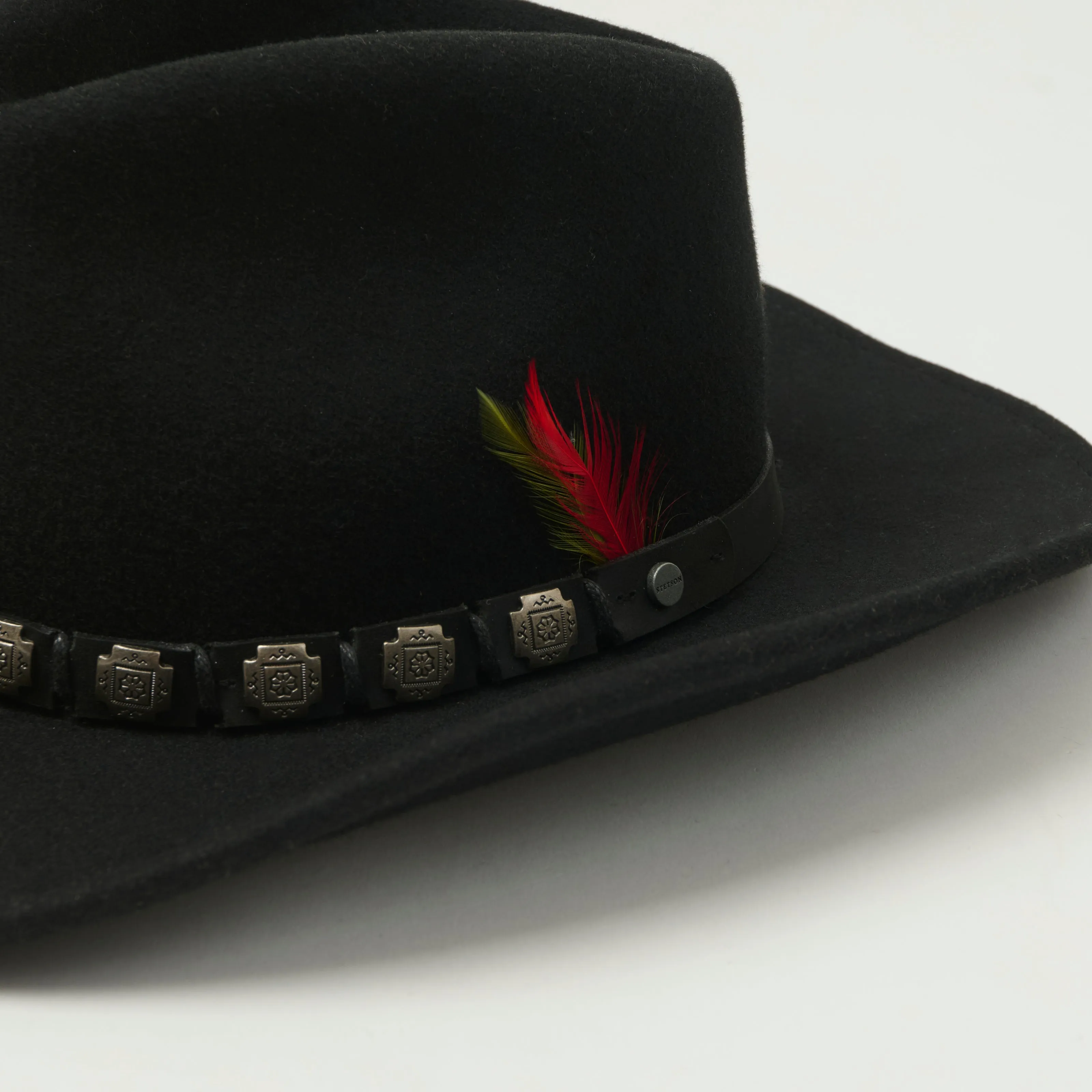 Stetson Decorated Wool Felt Western Hat - Black sold by Son of a Stag product image thumbnail 2