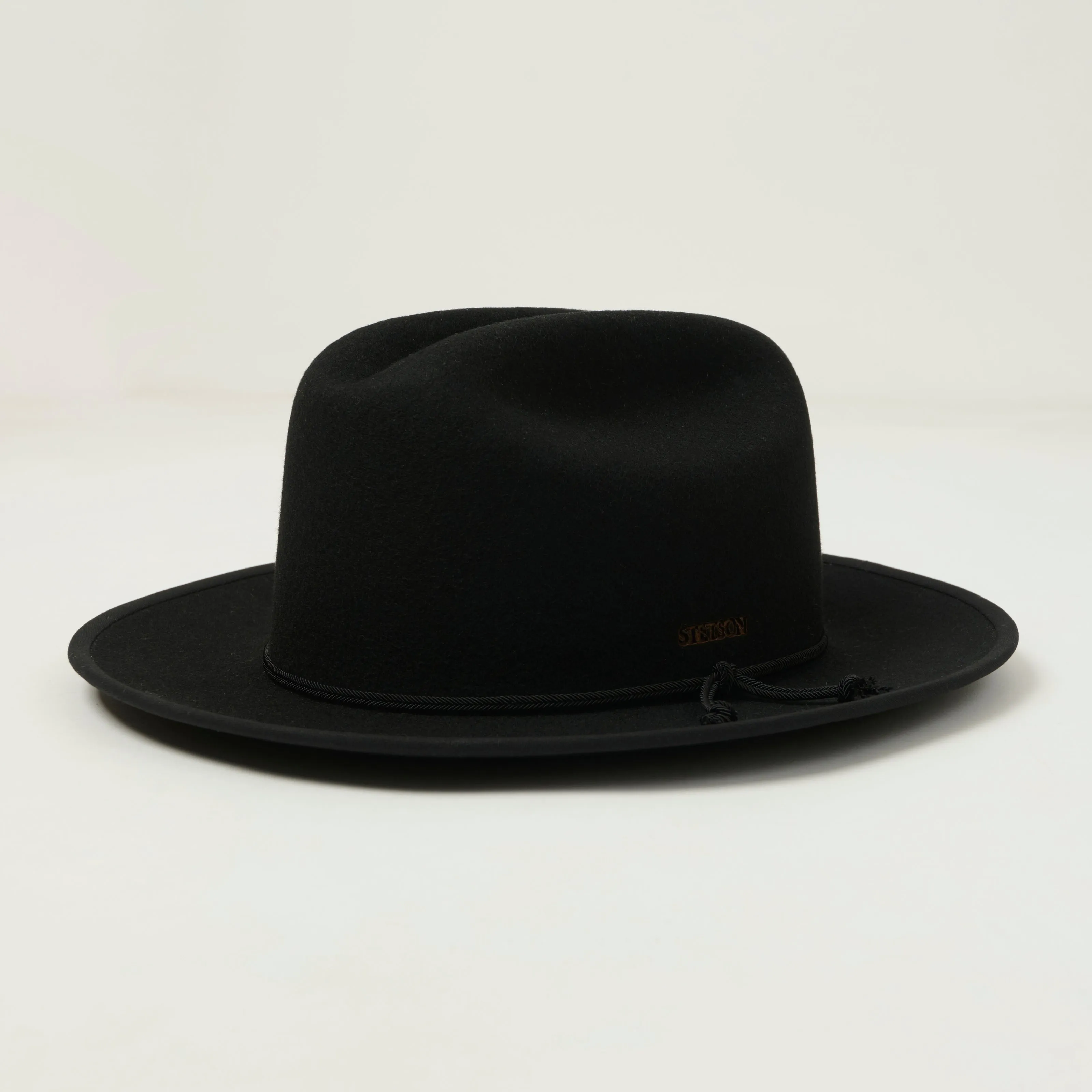 Stetson Wool Felt Western Hat - Black sold by Son of a Stag