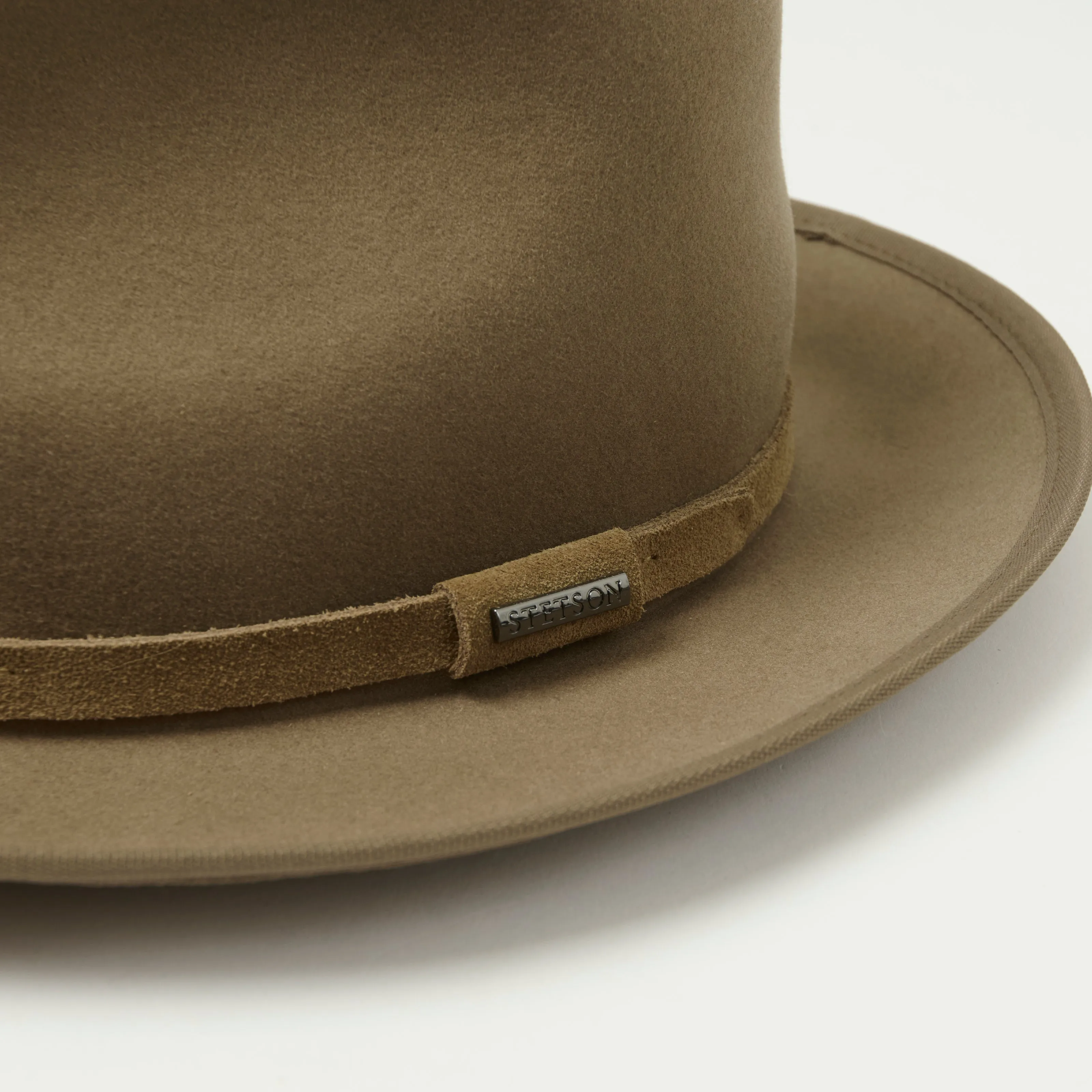 Stetson Wool/Cashmere Felt Fedora - Beige sold by Son of a Stag product image thumbnail 2