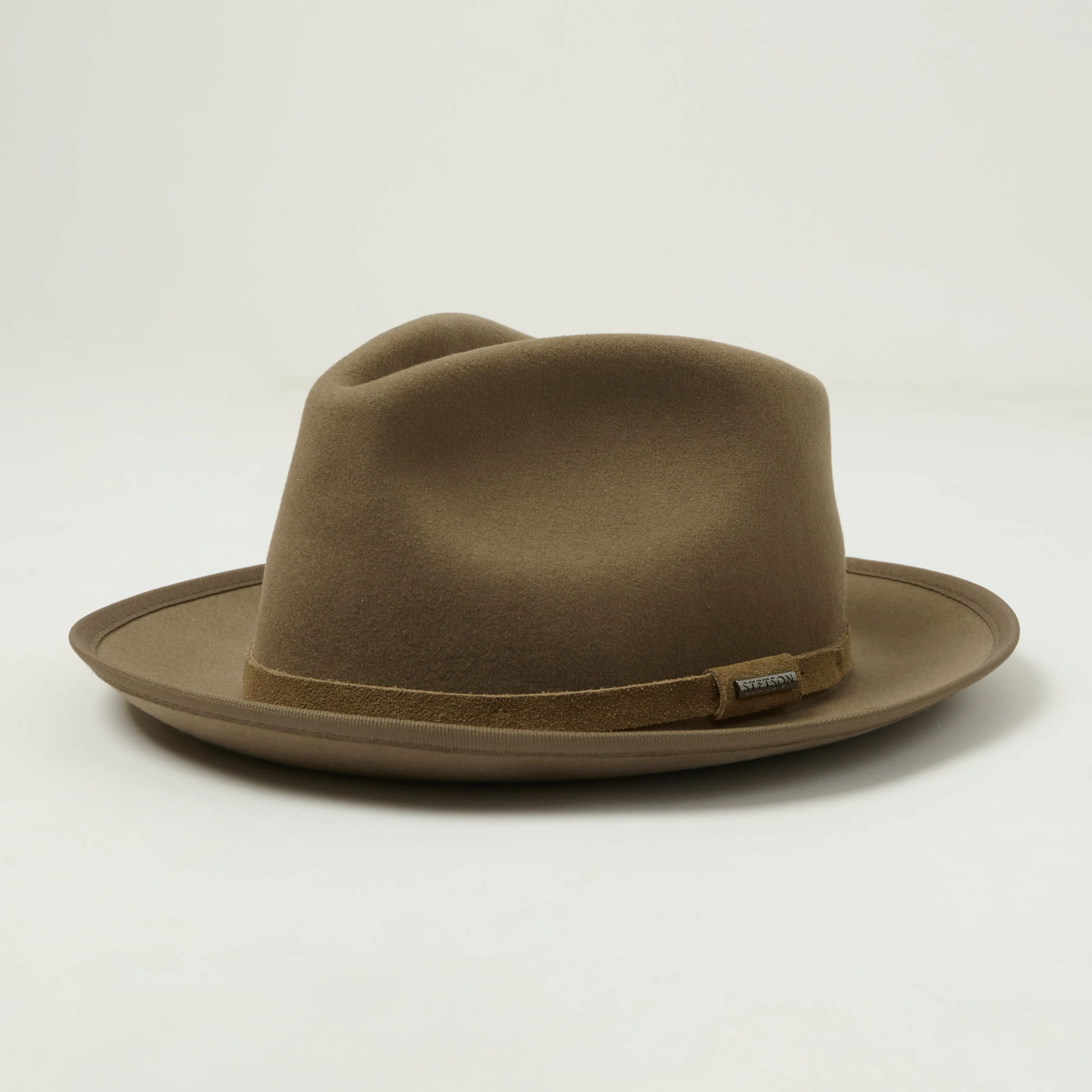 Stetson Wool/Cashmere Felt Fedora - Beige sold by Son of a Stag