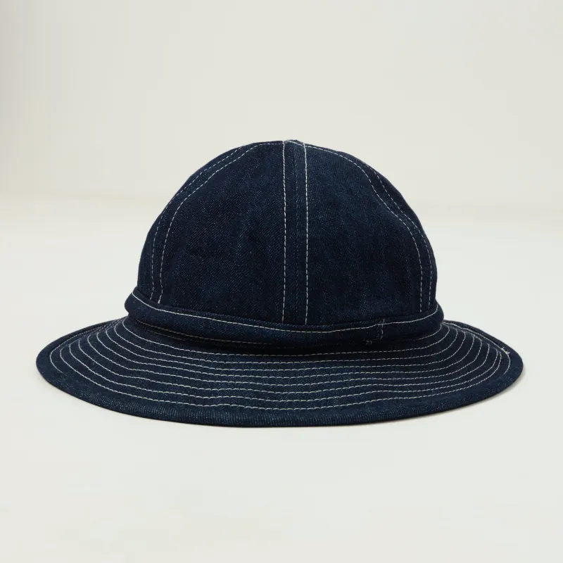 Beams Plus Denim Work Hat - One Wash sold by Son of a Stag