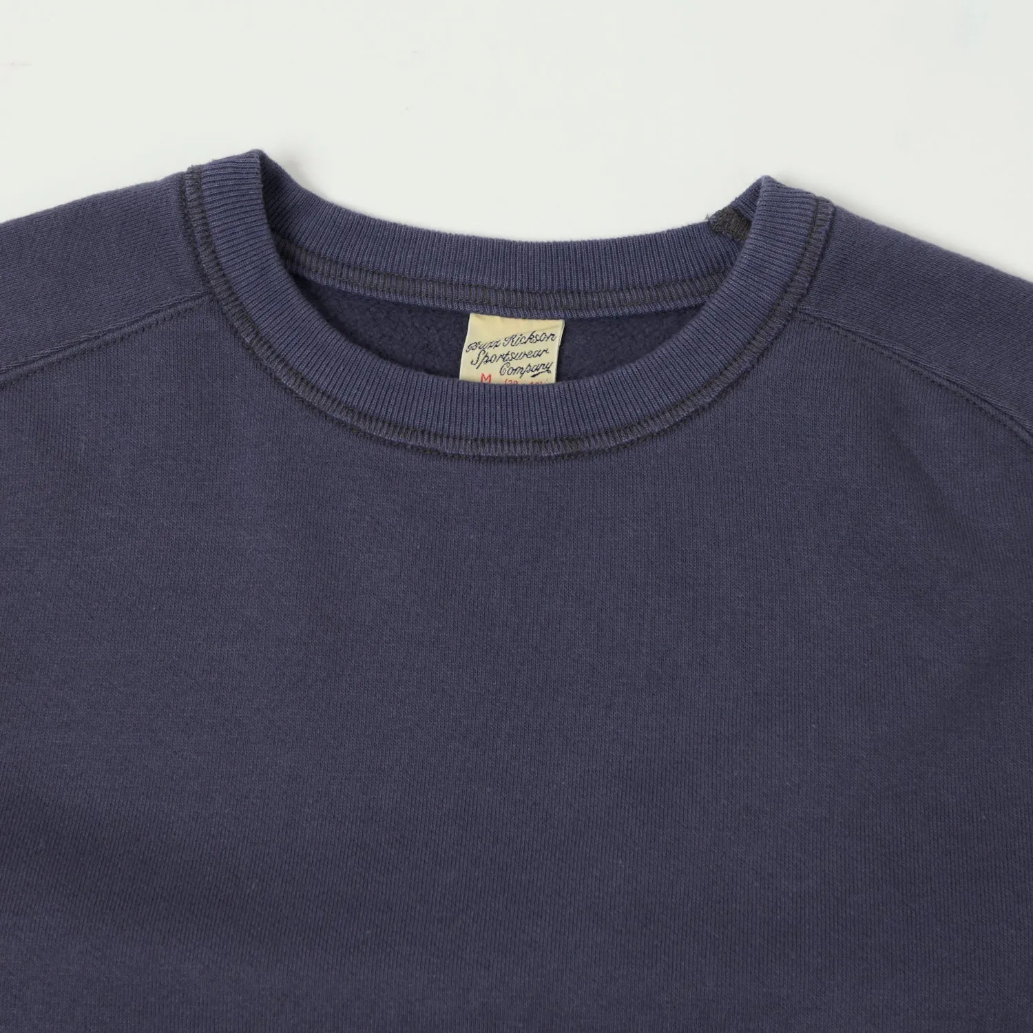 Buzz Rickson's Raglan Sleeve Freedom Sweatshirt - Navy sold by Son of a Stag product image thumbnail 2