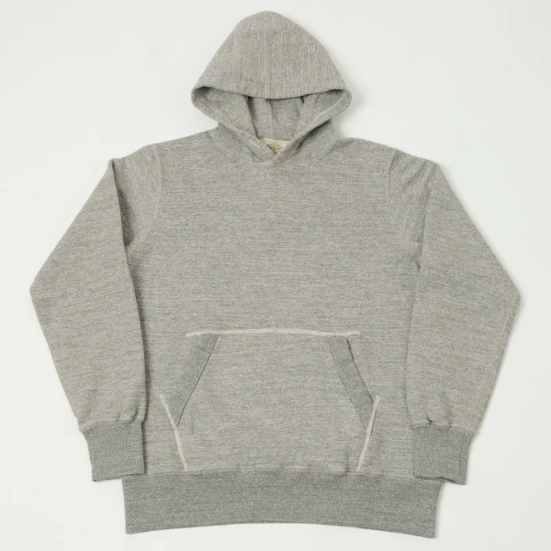 Buzz Rickson's Pullover Sweat Parka - Heather Grey sold by Son of a Stag