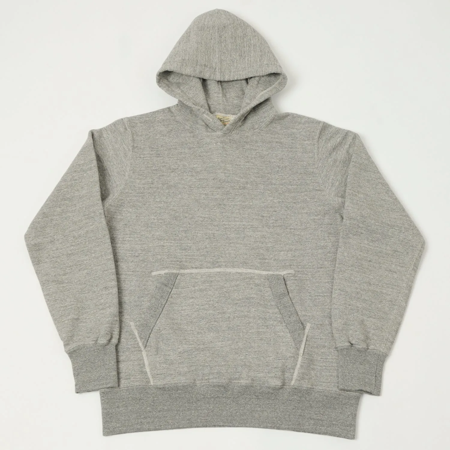 Buzz Rickson's Pullover Sweat Parka - Heather Grey sold by Son of a Stag