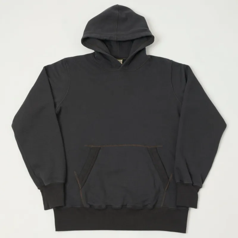 Buzz Rickson's Pullover Sweat Parka - Black sold by Son of a Stag