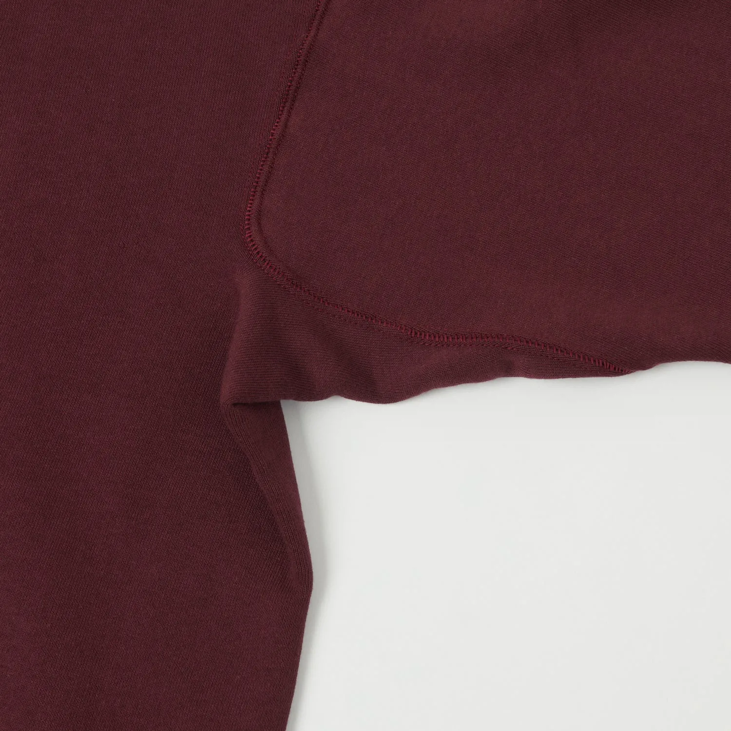 Warehouse & Co 403 Plain Sweatshirt - Bordeaux sold by Son of a Stag product image thumbnail 3