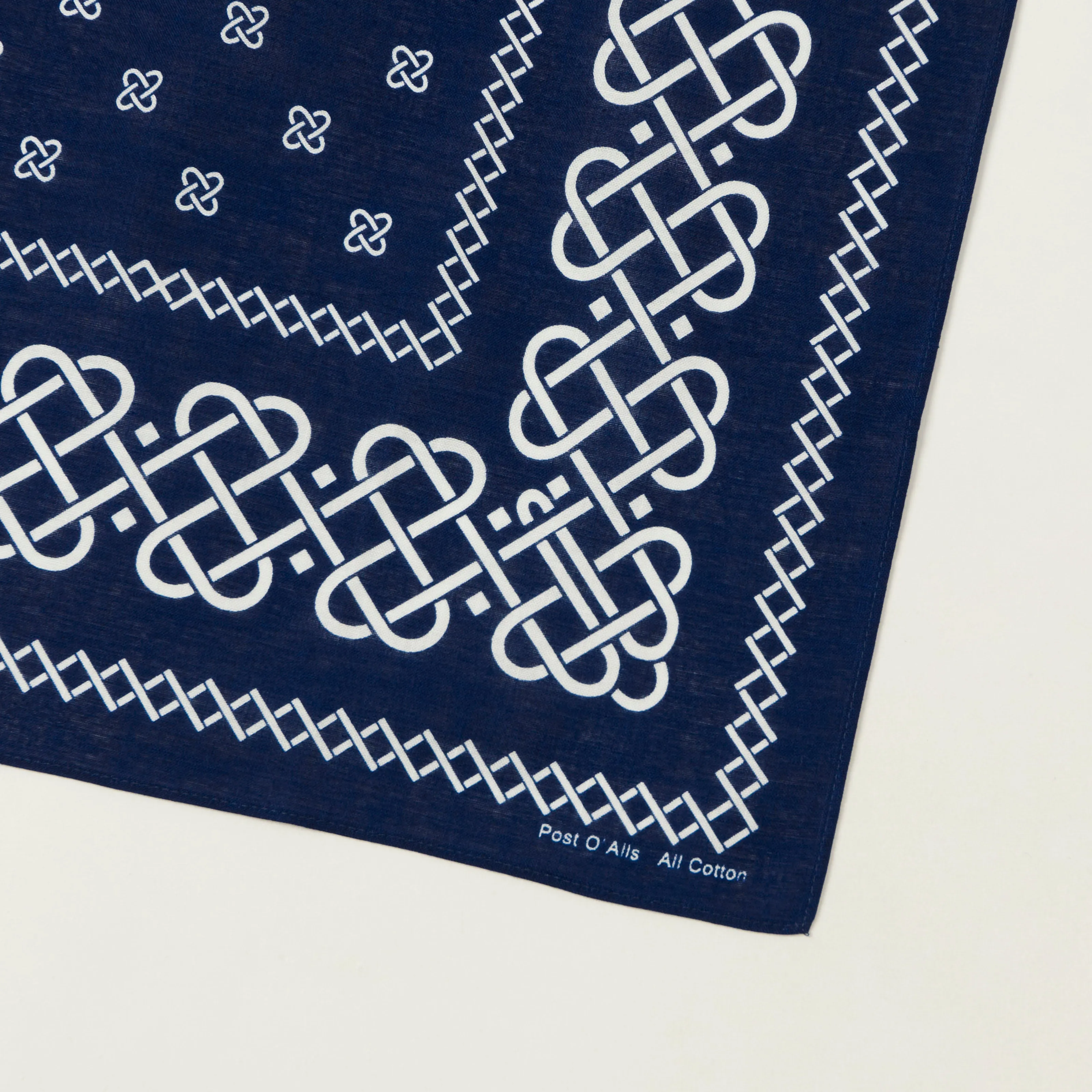 Post Overalls Rope Bandana - Navy sold by Son of a Stag product image thumbnail 2