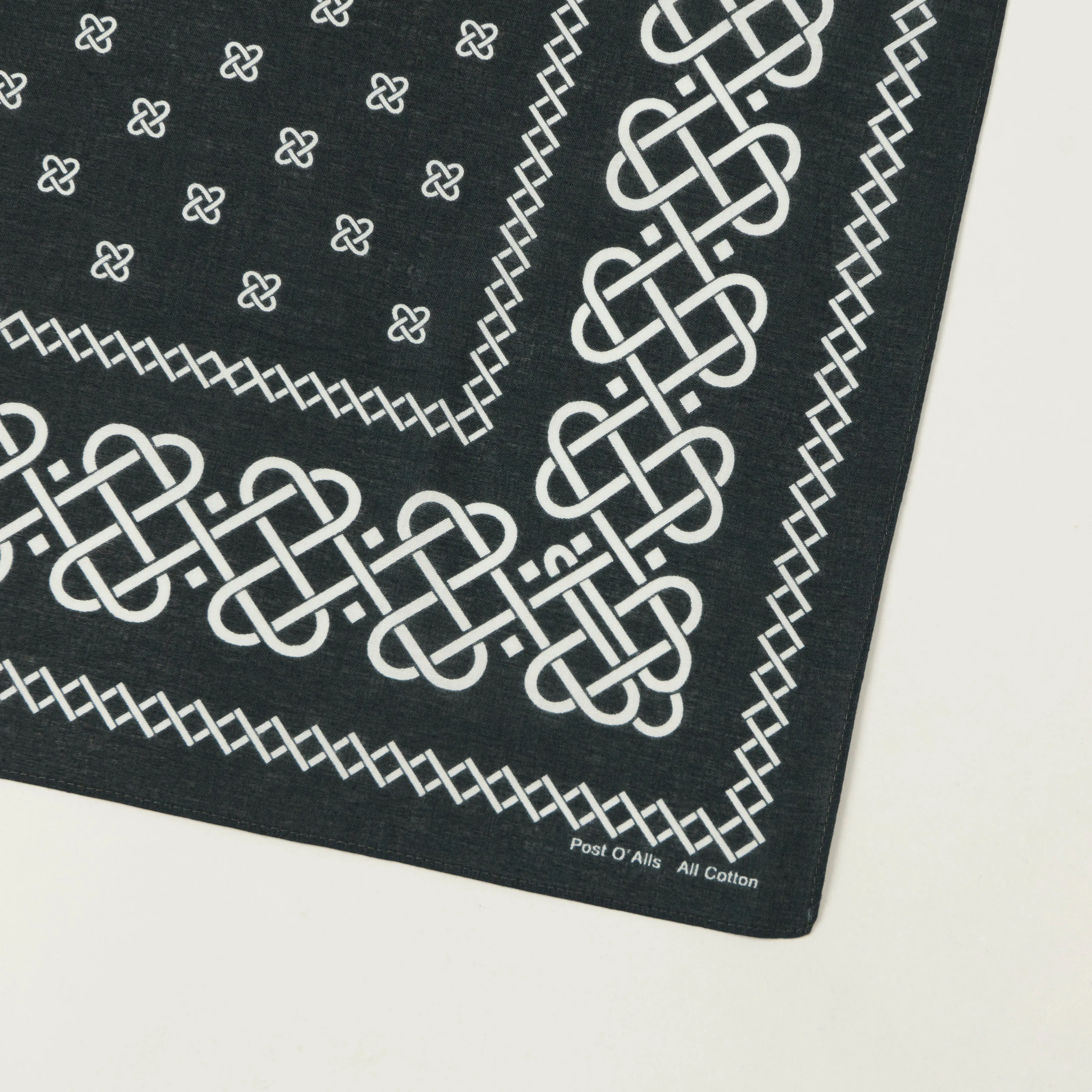 Post Overalls Rope Bandana - Charcoal sold by Son of a Stag product image thumbnail 2