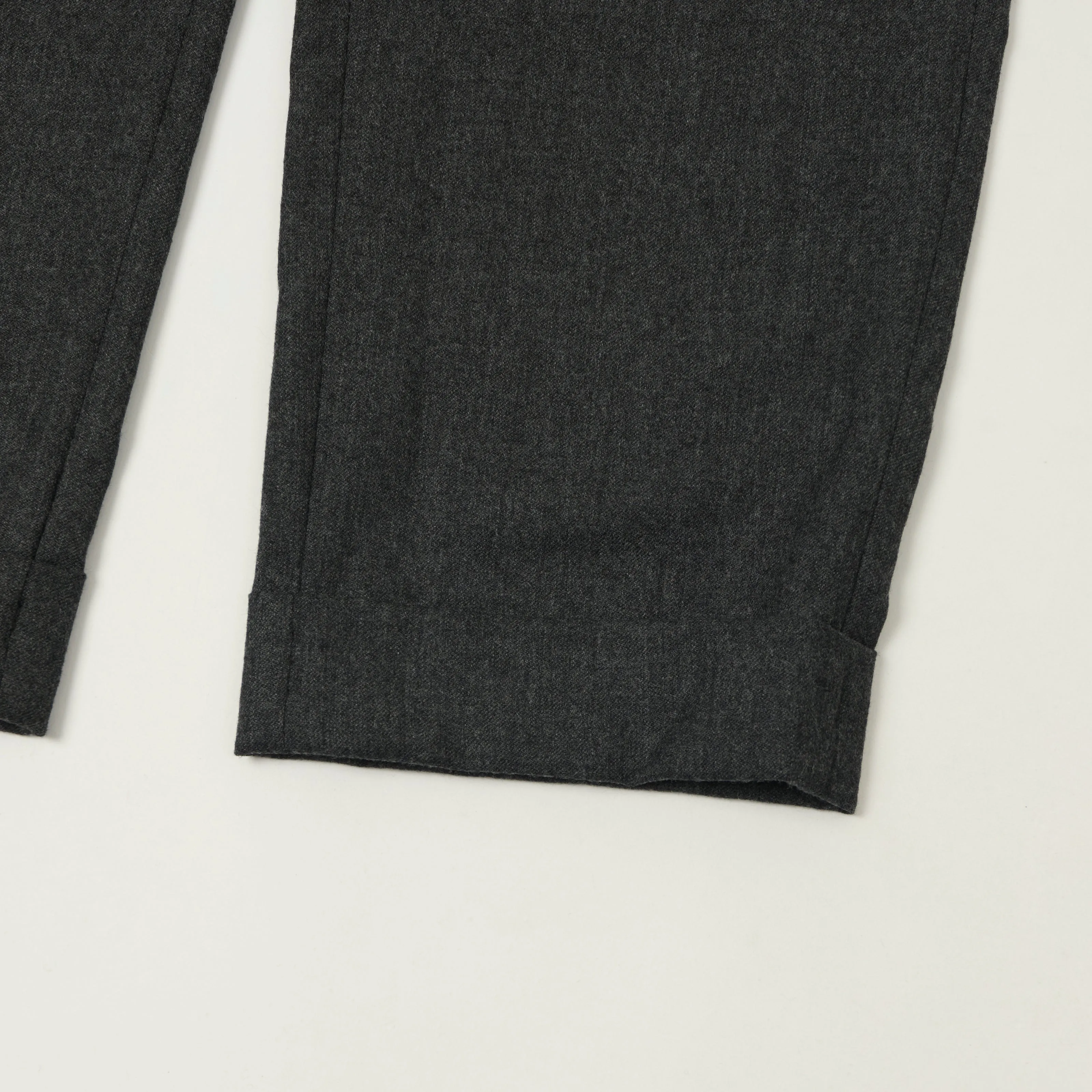 Engineered Garments Worsted Wool Twill 'Andover' Trousers - Charcoal sold by Son of a Stag product image thumbnail 3
