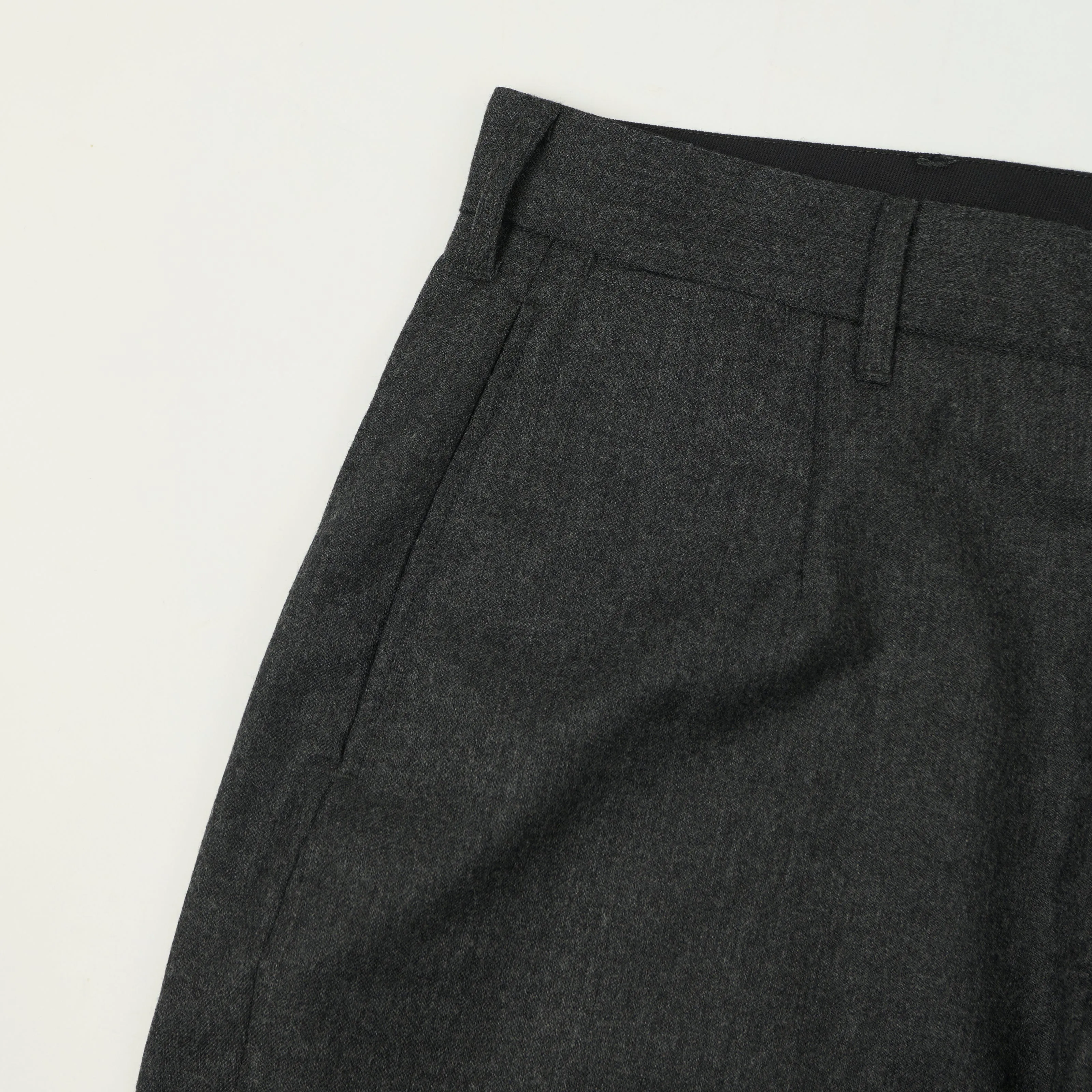Engineered Garments Worsted Wool Twill 'Andover' Trousers - Charcoal sold by Son of a Stag product image thumbnail 4