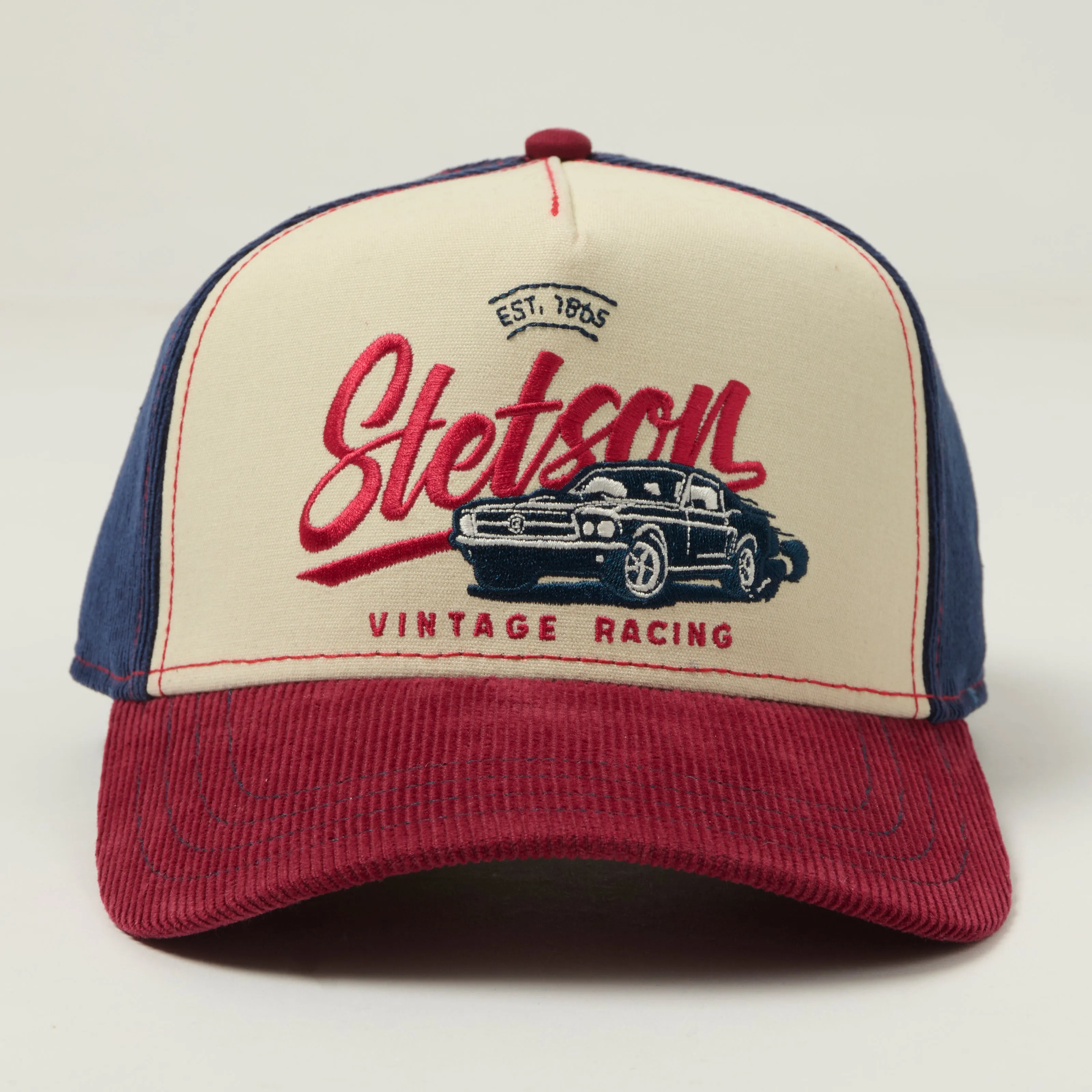 Stetson 'Vintage Racing' Garage Series Baseball Cap sold by Son of a Stag product image thumbnail 2