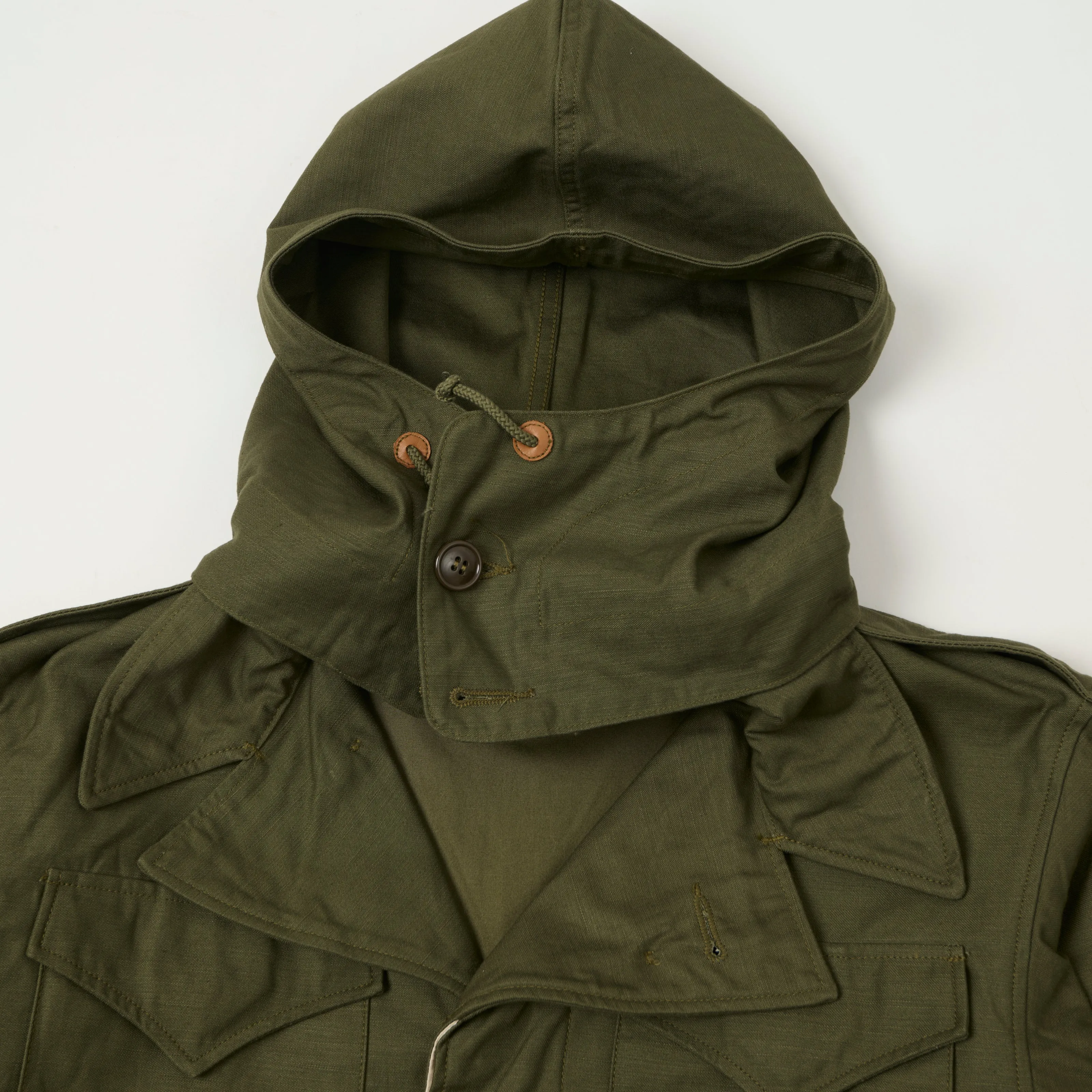 Buzz Rickson's U.S. Army M-1943 'Dragon & Lady' Field Jacket - Olive Drab sold by Son of a Stag product image thumbnail 4