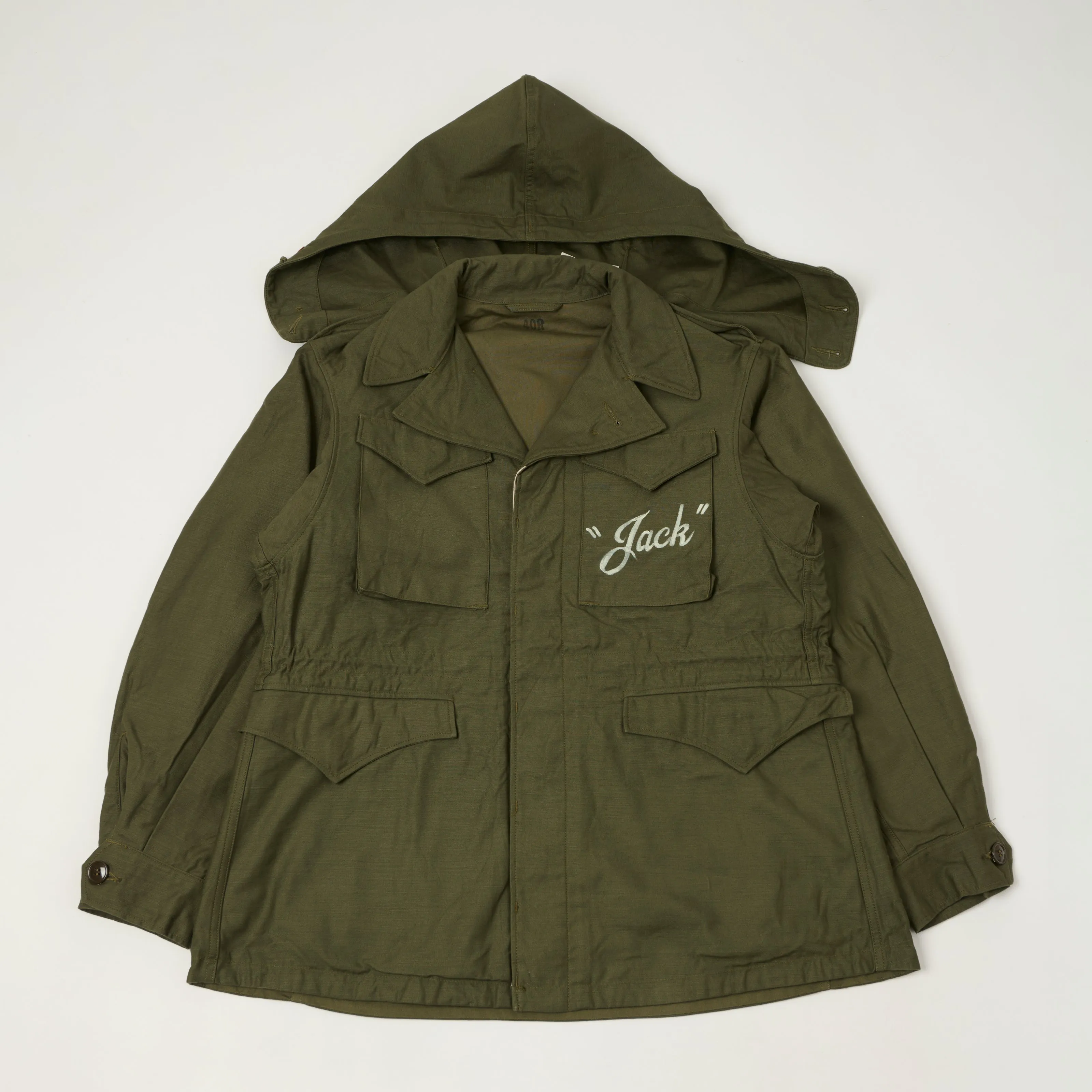 Buzz Rickson's U.S. Army M-1943 'Dragon & Lady' Field Jacket - Olive Drab sold by Son of a Stag