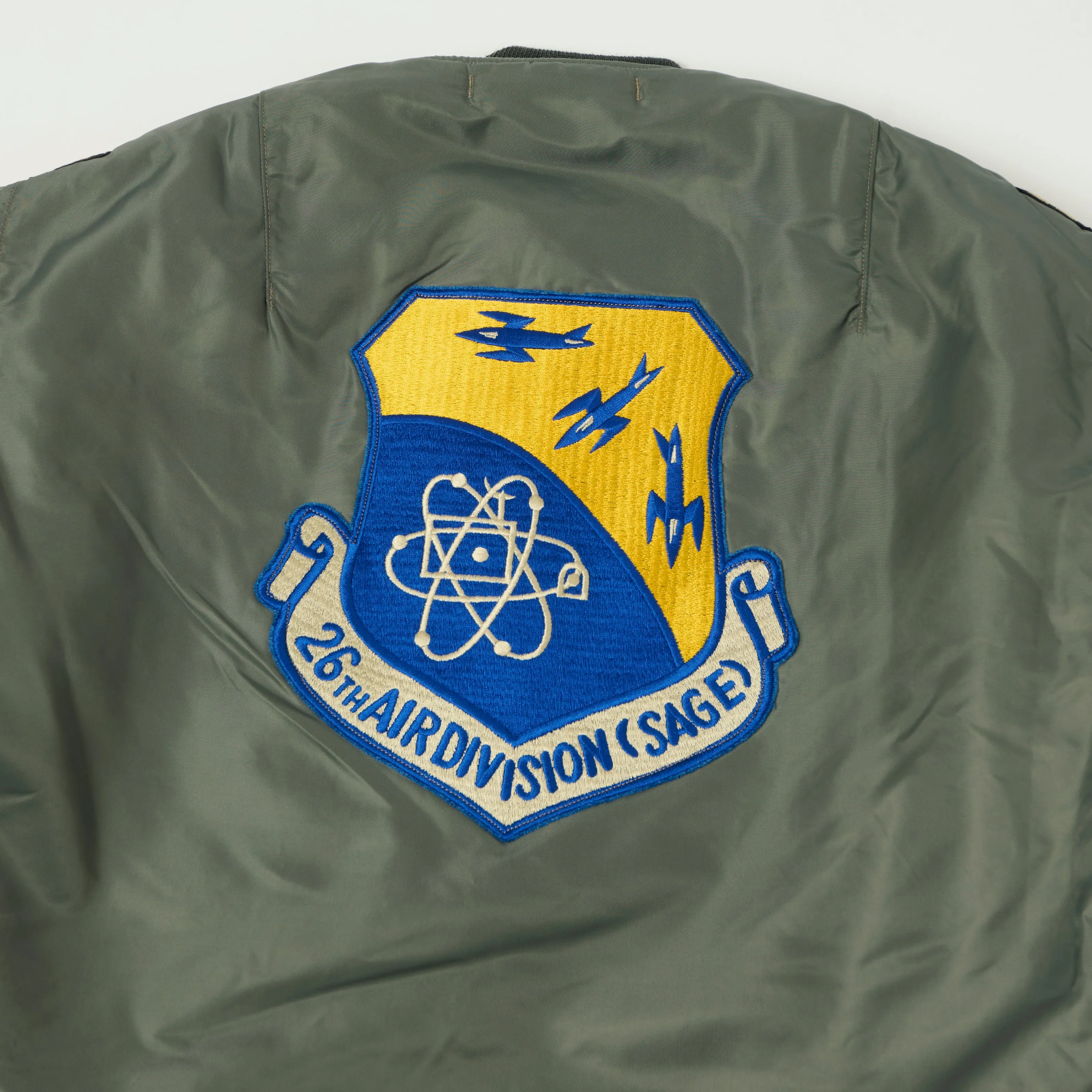 Buzz Rickson's Albert Turner MA-1 '71st Fighter Interceptor Squadron' Flight Jacket - Olive sold by Son of a Stag product image thumbnail 3