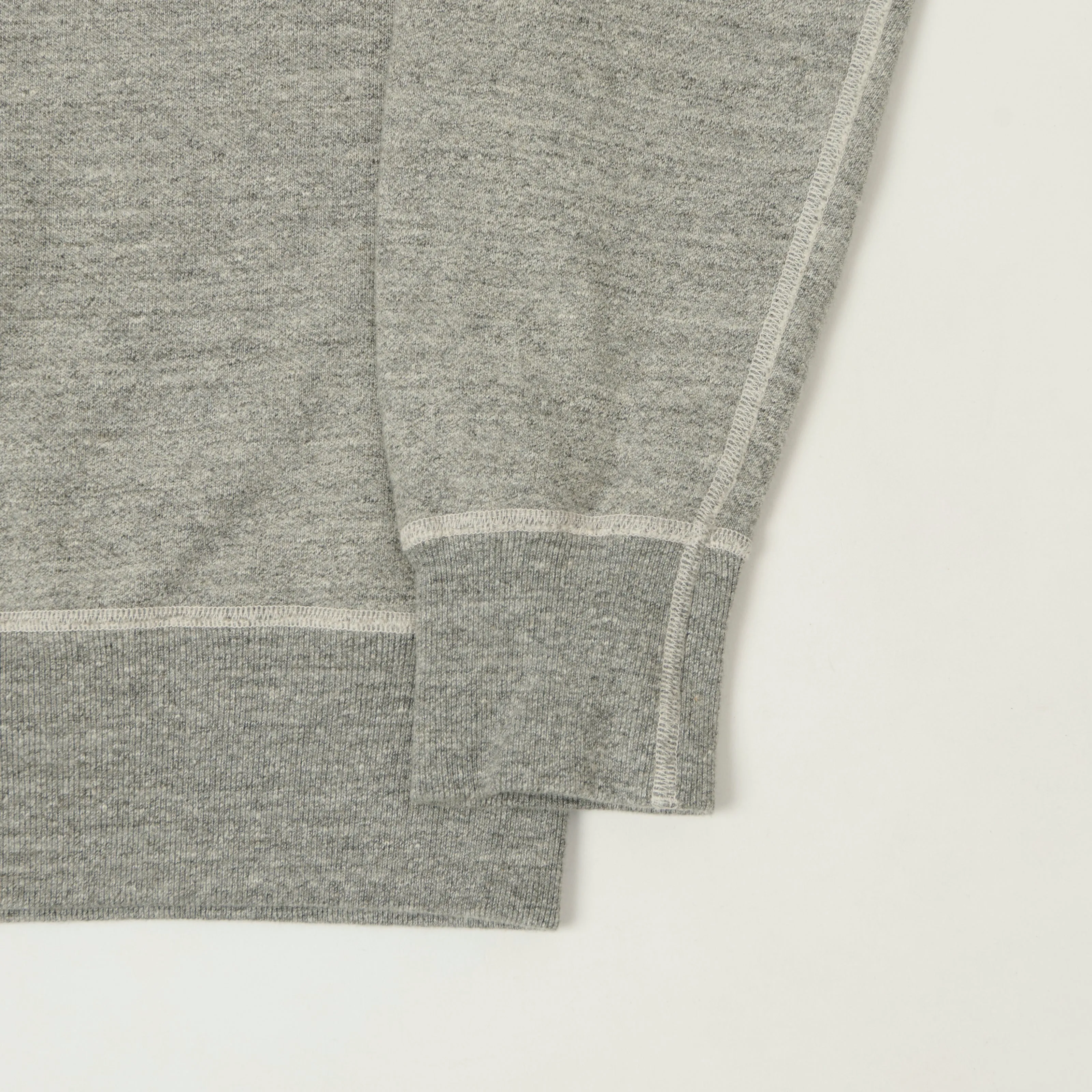 Buzz Rickson's Classic Sweatshirt - Heather Grey sold by Son of a Stag product image thumbnail 3