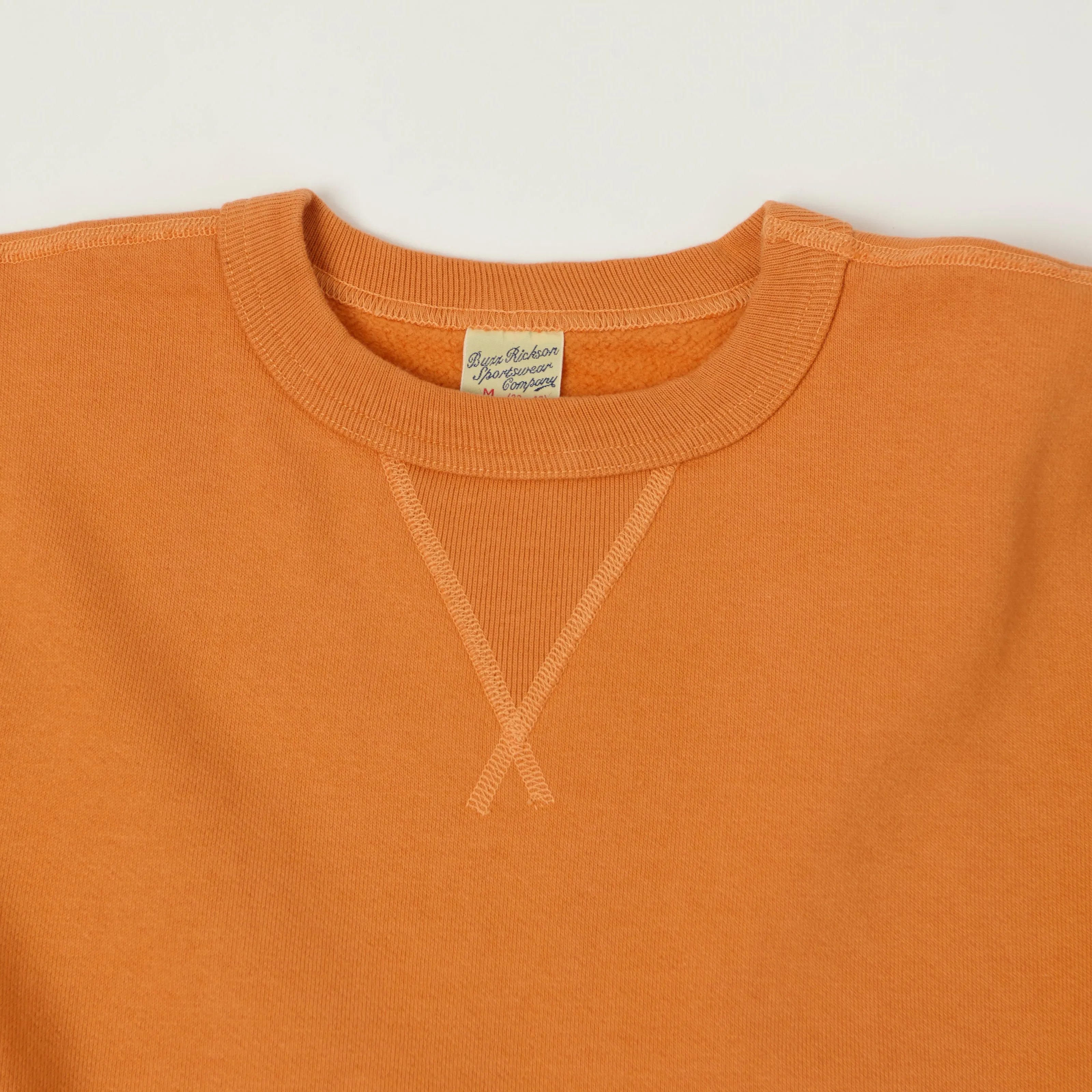 Buzz Rickson's Classic Sweatshirt - Orange sold by Son of a Stag product image thumbnail 2