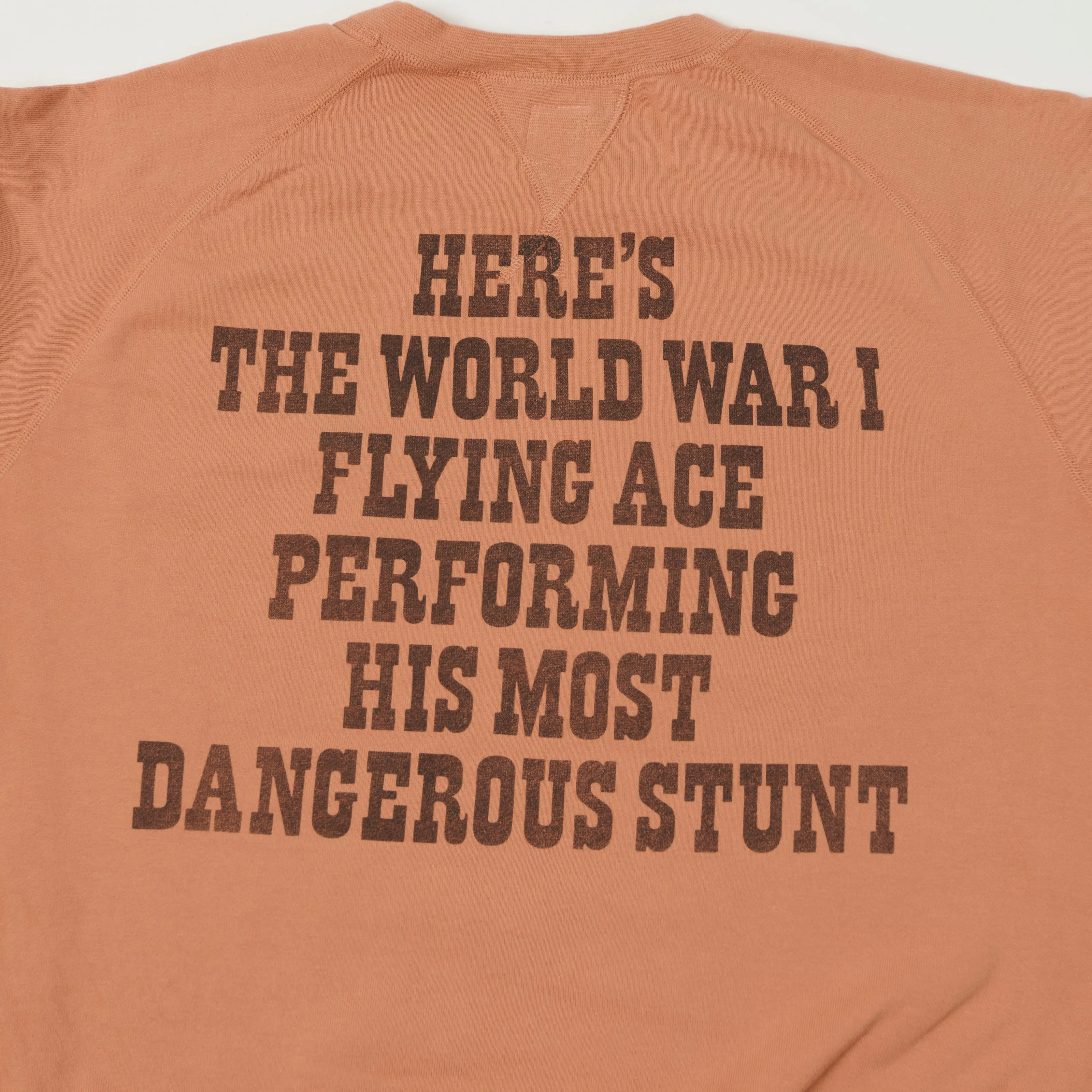 TOYS McCOY Snoopy 'Flying Ace USAF' Sweatshirt - Carrot sold by Son of a Stag product image thumbnail 2