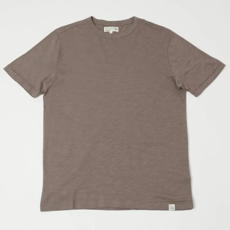 Merz b. Schwanen SCT04 Pima Slub Cotton Tee - Grain sold by Son of a Stag