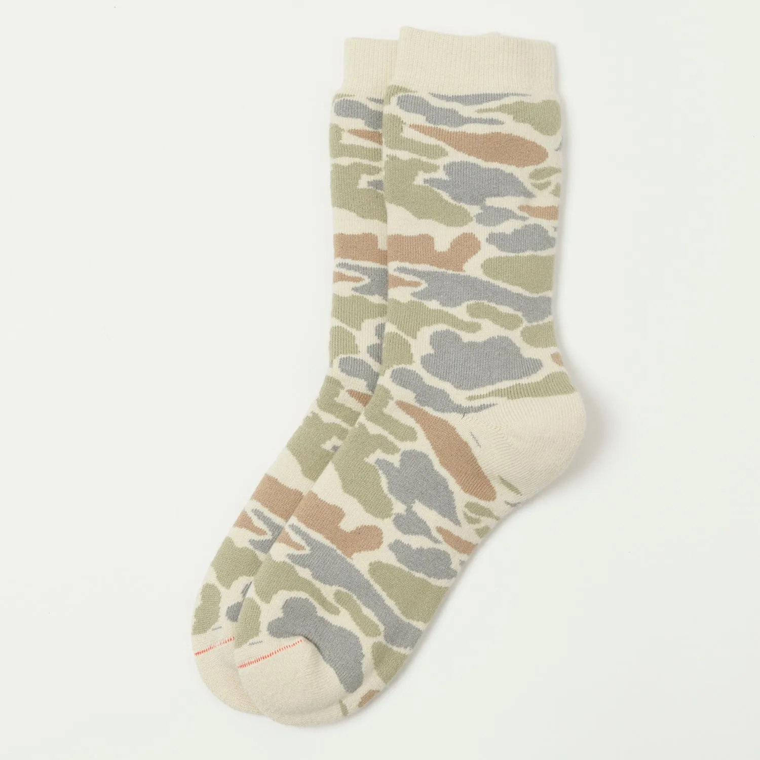 RoToTo Pile Camo Crew Sock - Pastel sold by Son of a Stag