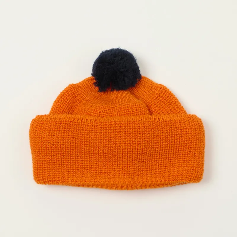 Heimat 'Muetze' Signal U Boat Hat - Rescue Orange/Ink sold by Son of a Stag