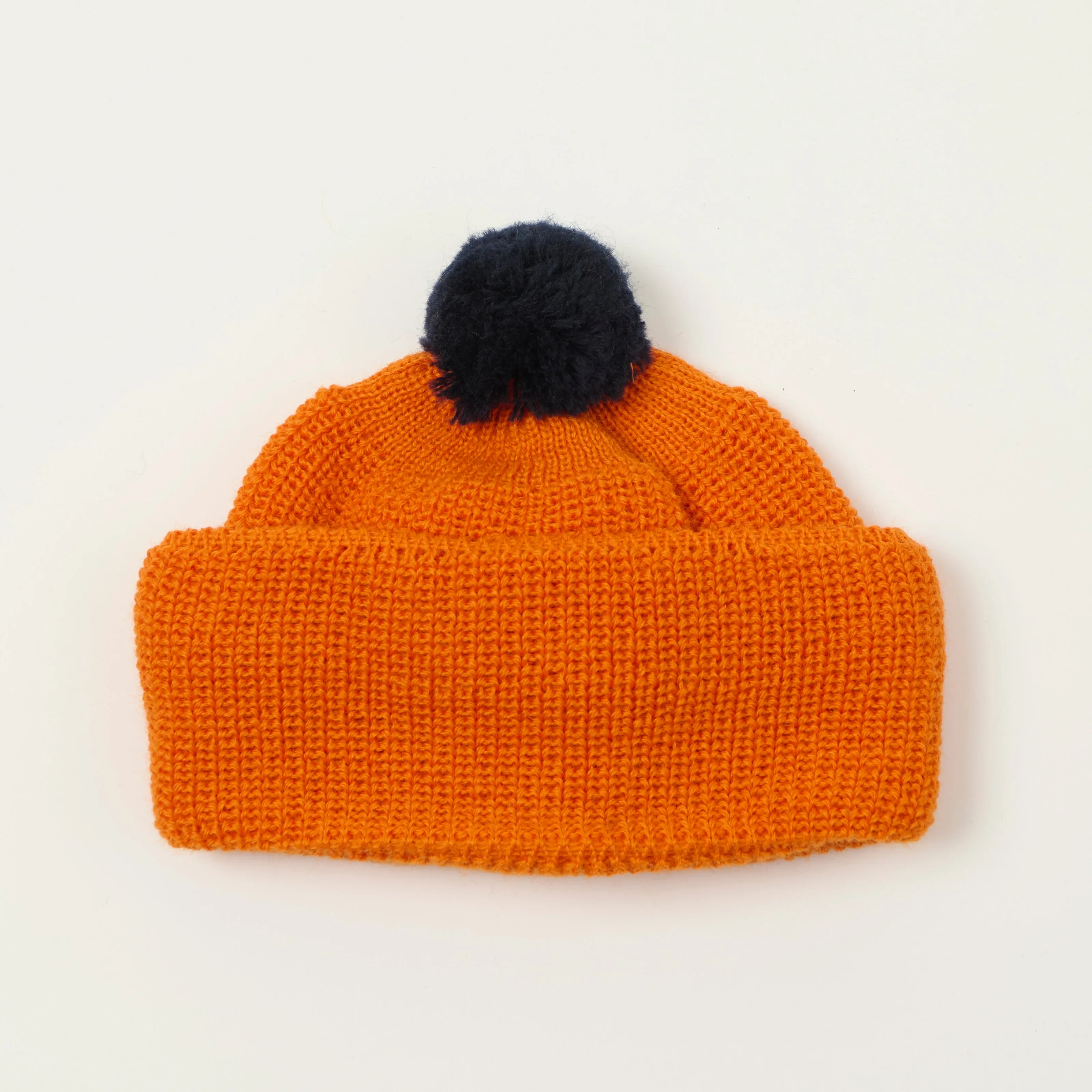 Heimat 'Muetze' Signal U Boat Hat - Rescue Orange/Ink sold by Son of a Stag
