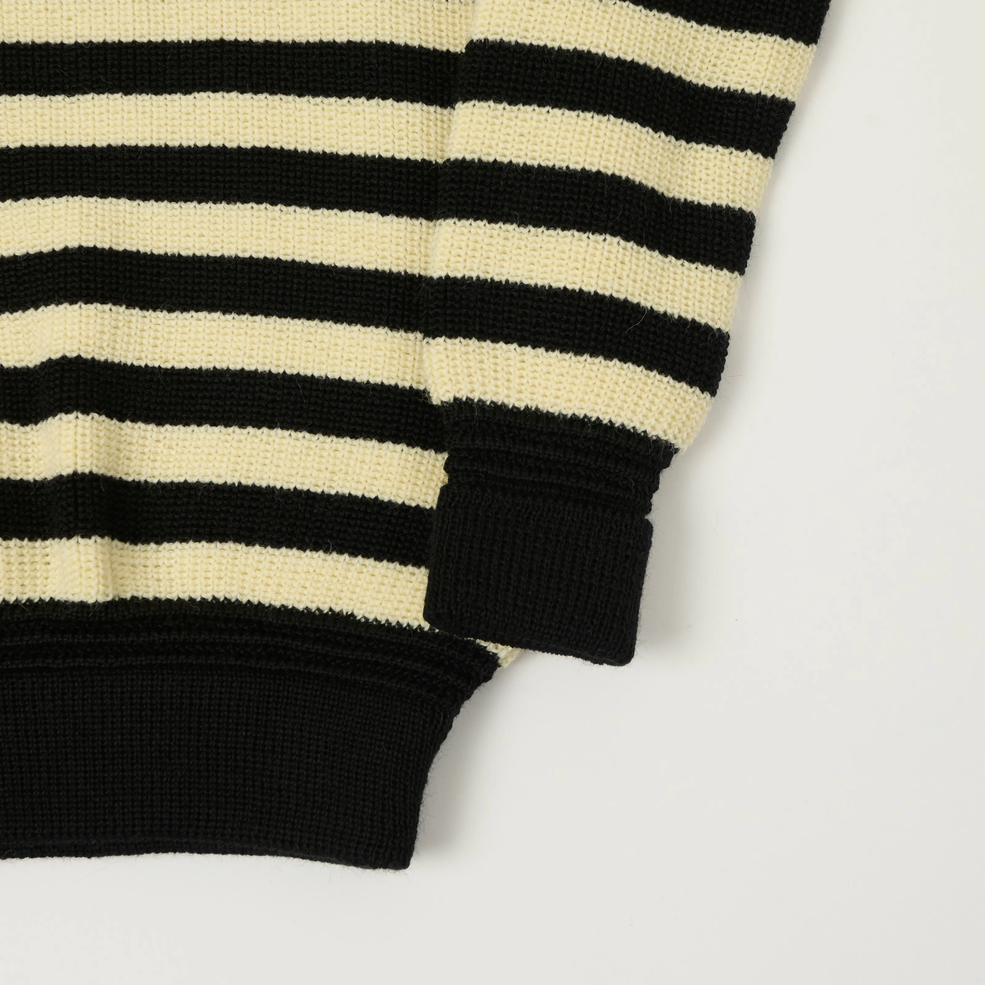 Heimat 'Rundhals' Crew Neck Jumper - Jail House Stripe sold by Son of a Stag product image thumbnail 3