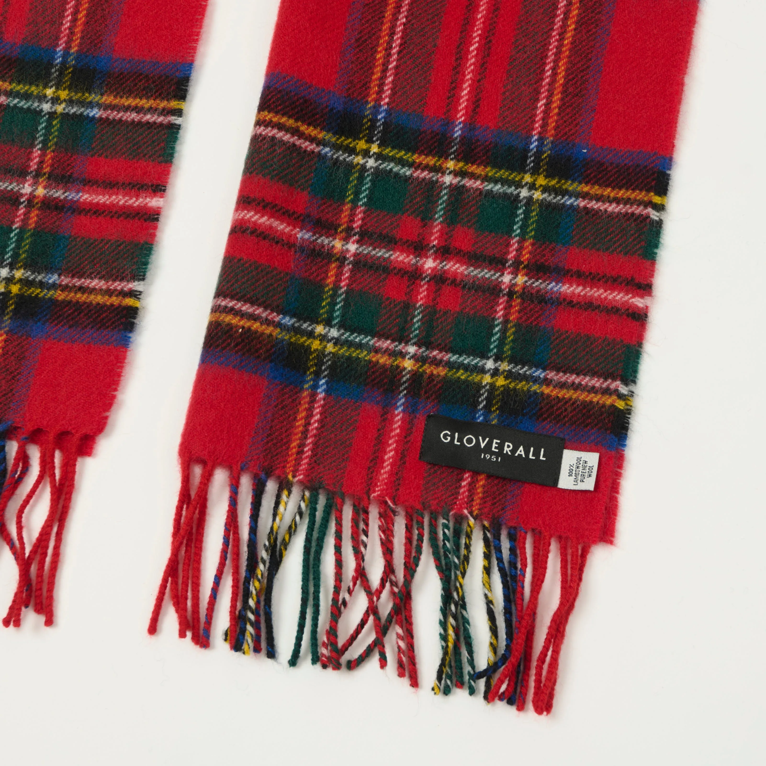 Gloverall Lambswool Tartan Scarf - Royal Stewart sold by Son of a Stag product image thumbnail 2