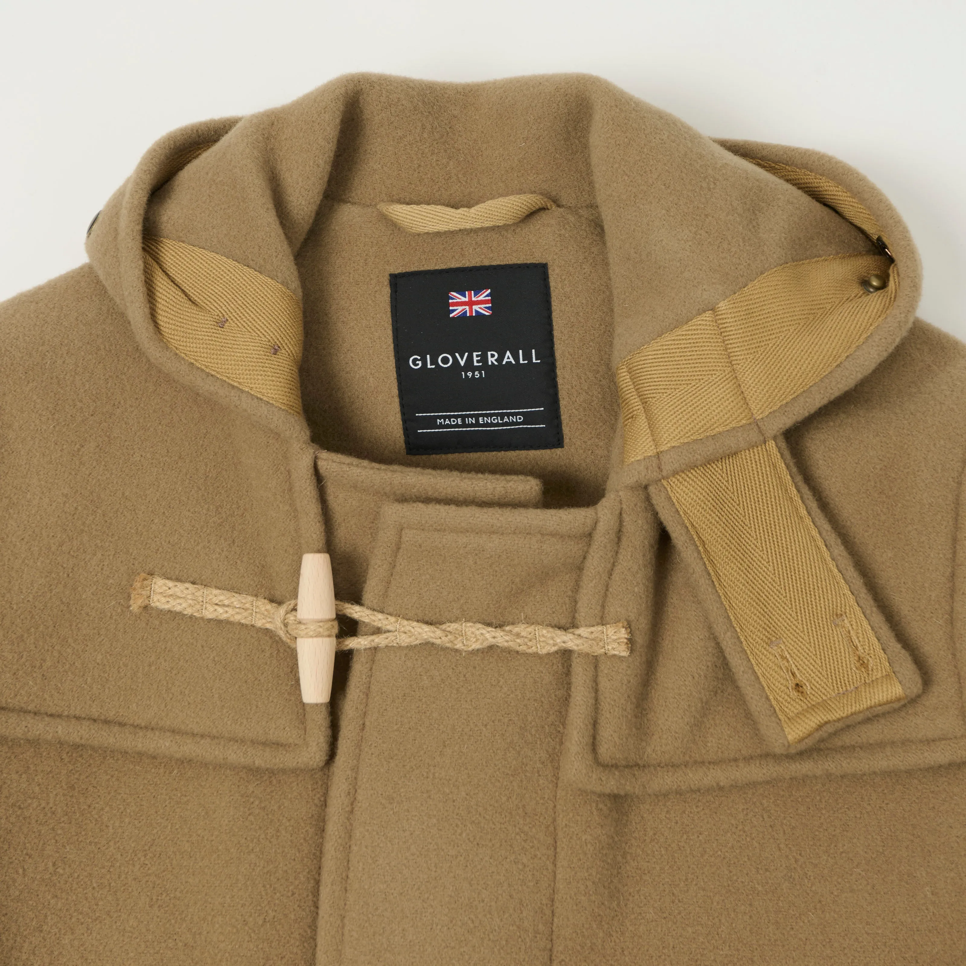 Gloverall Original 'Monty' Duffle Coat - Camel sold by Son of a Stag product image thumbnail 2