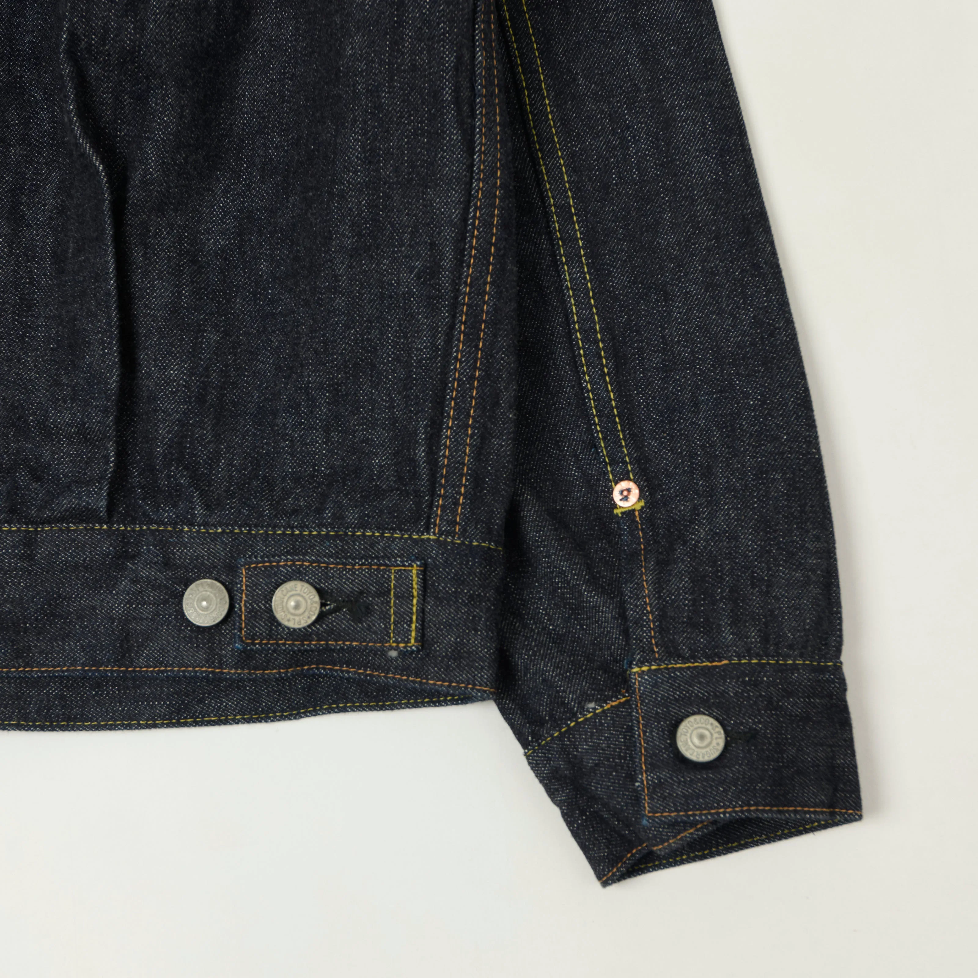 Sugar Cane 1953 Model 14.25oz Type II Denim Jacket - One Wash sold by Son of a Stag product image thumbnail 5