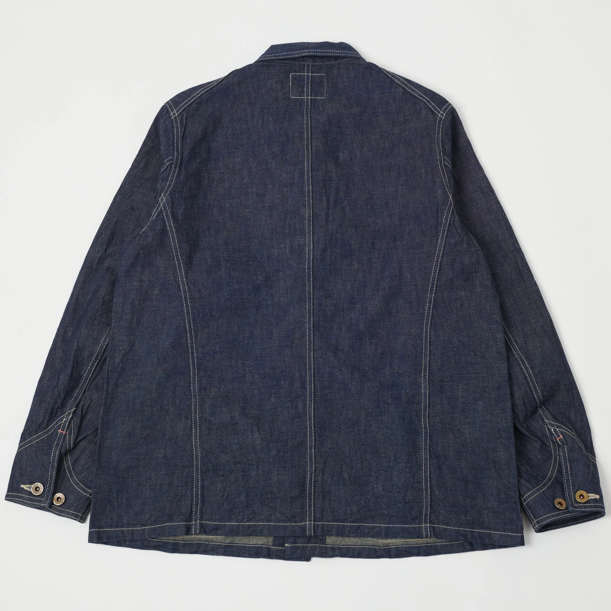 FULLCOUNT 2015 Denim Chore Jacket - One Wash sold by Son of a Stag product image thumbnail 5