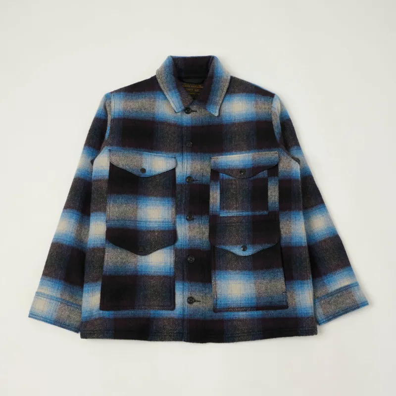 Filson 'Journey Man' Wool Plaid Jacket - Blue/Black sold by Son of a Stag