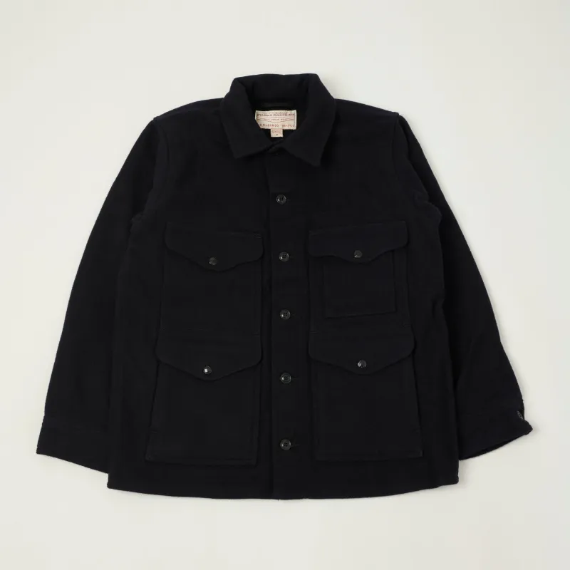 Filson Mackinaw Wool Cruiser Jacket - Dark Navy sold by Son of a Stag
