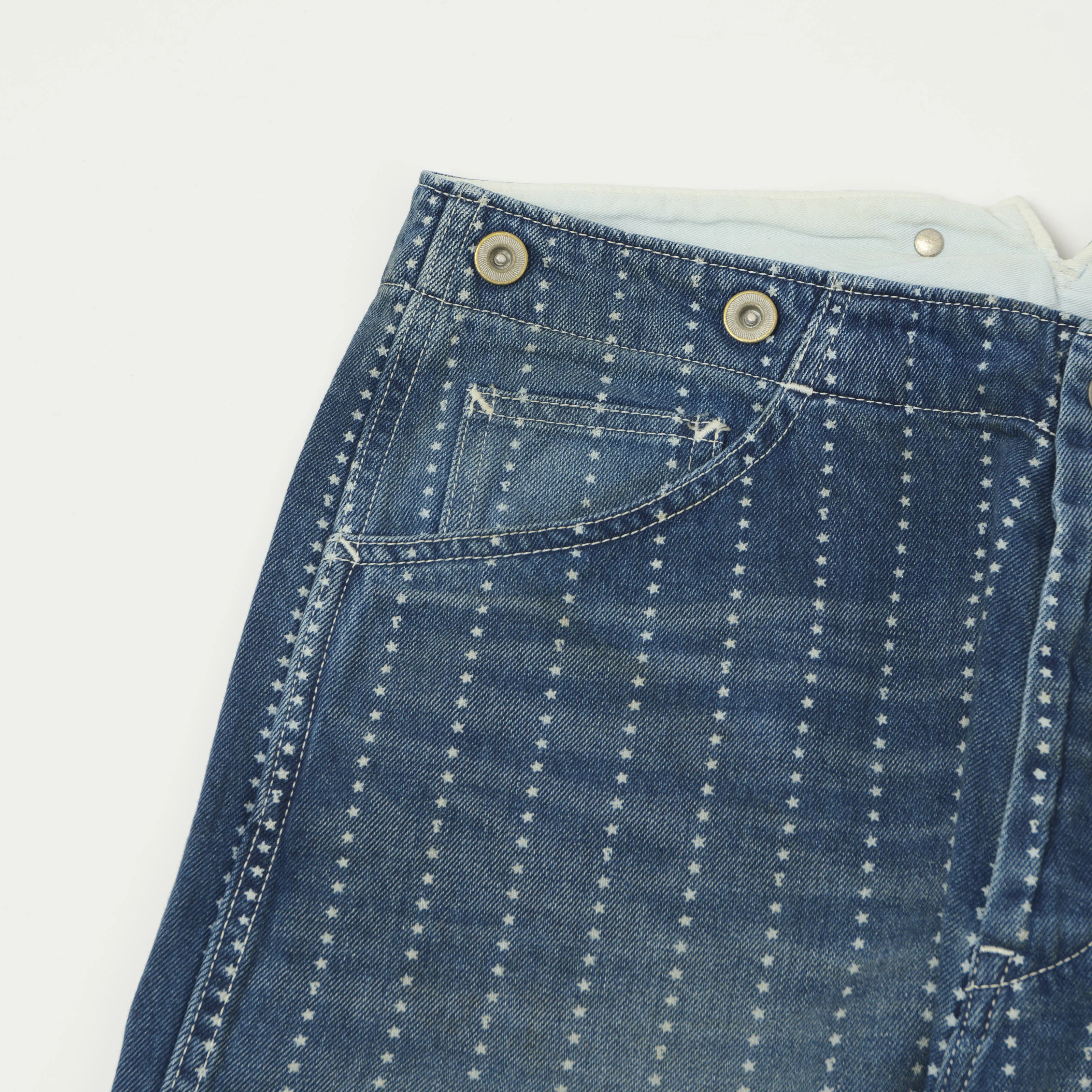 FULLCOUNT 1138 Star Wabash Workers Pants - Heavy Wash sold by Son of a Stag product image thumbnail 5