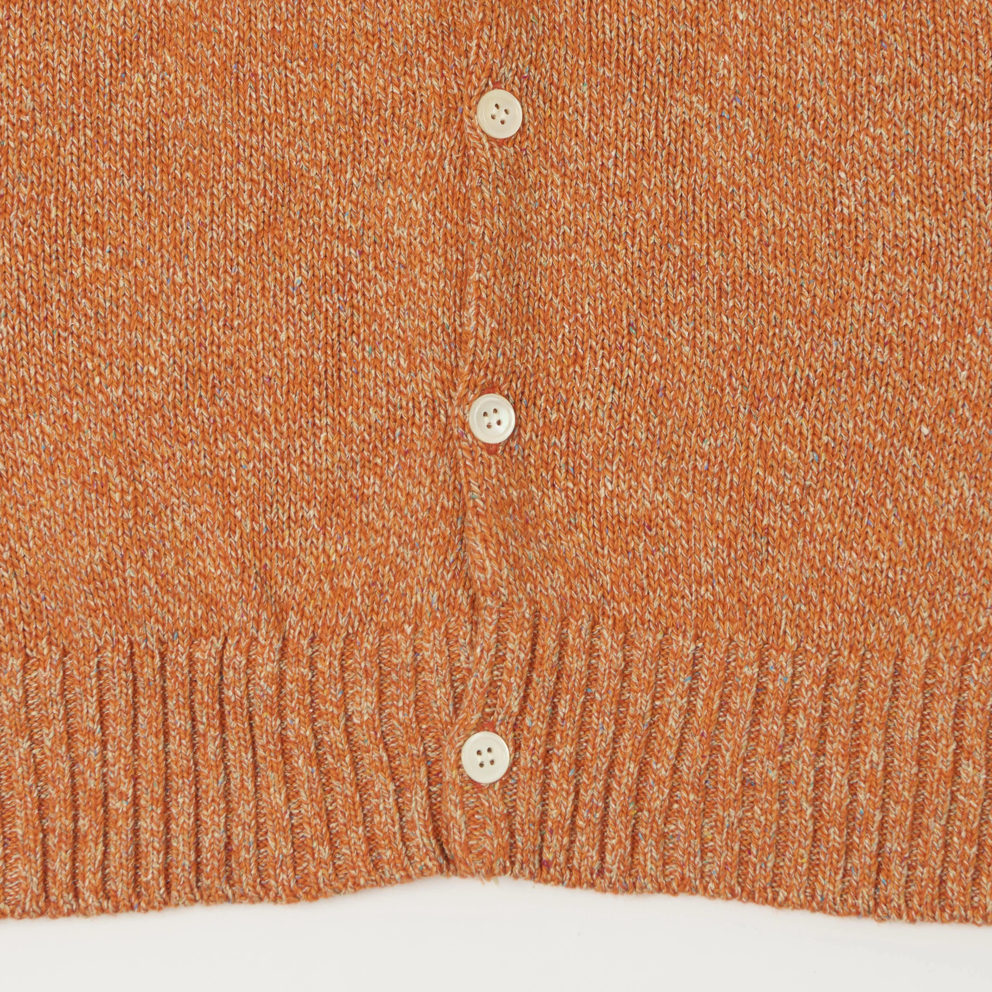 Filmelange 'Sidney' Wool/Silk Knit Cardigan - Orange sold by Son of a Stag product image thumbnail 4