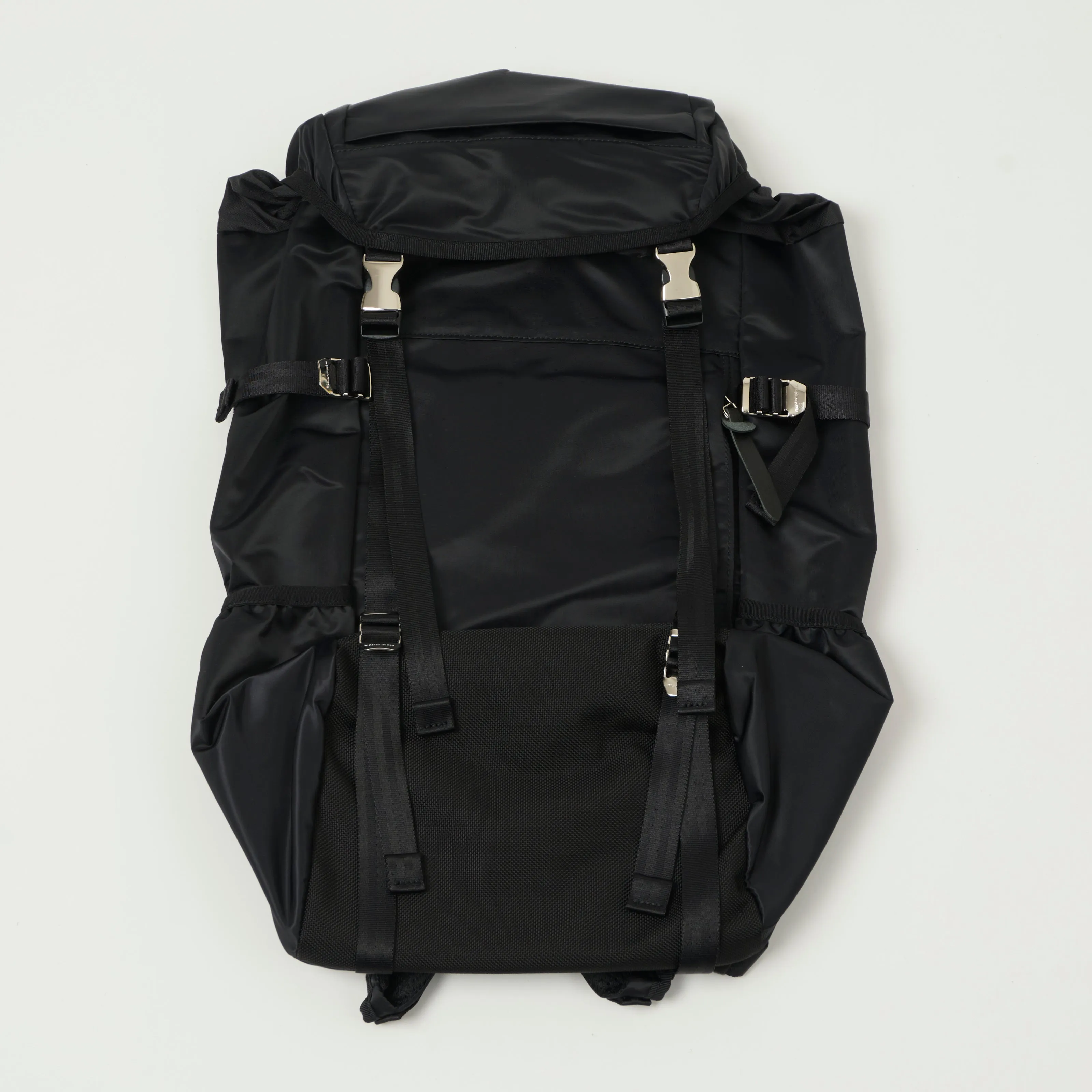 Master-Piece Lightning Flap Backpack - Black sold by Son of a Stag