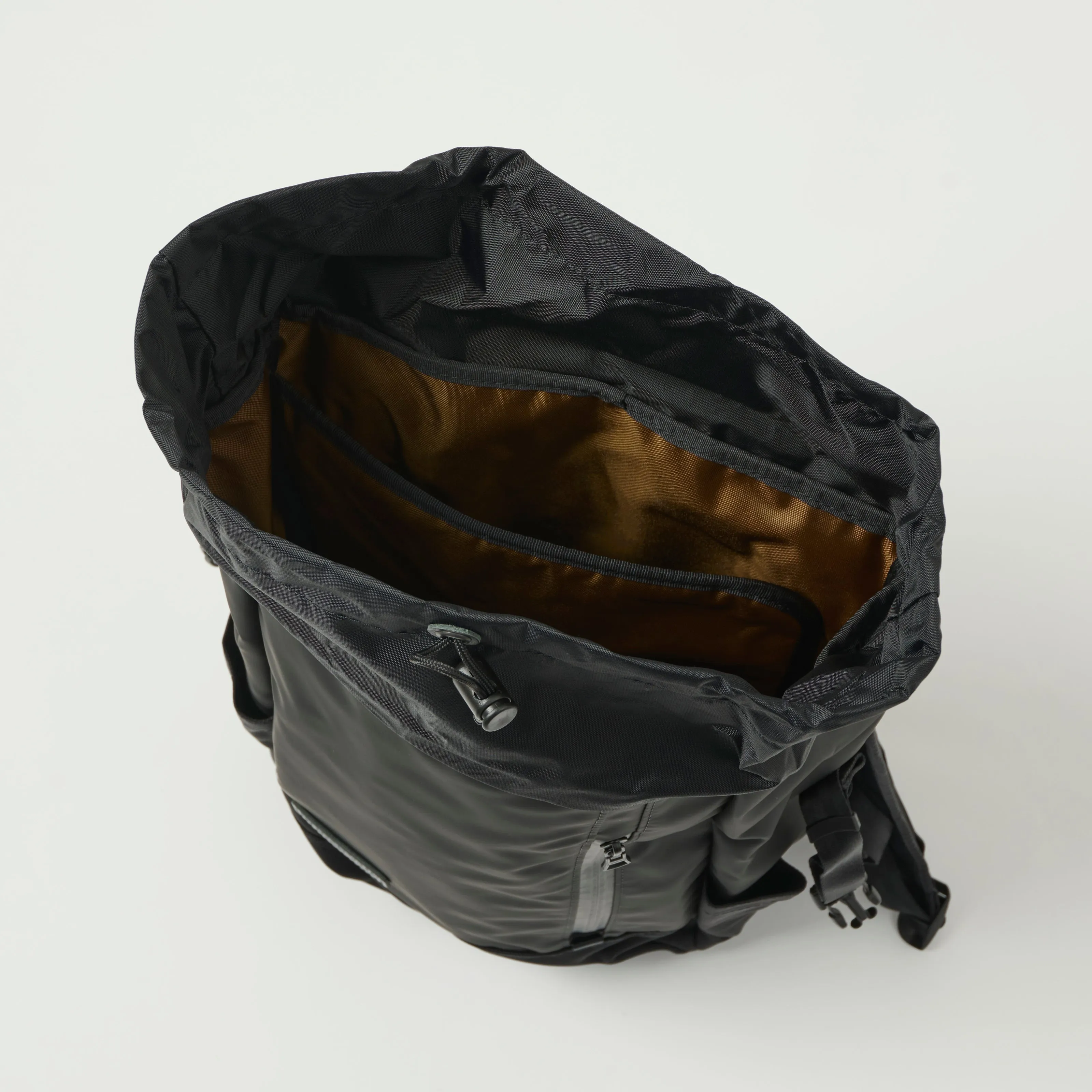 Master-Piece Slick Flap Backpack - Black sold by Son of a Stag product image thumbnail 4