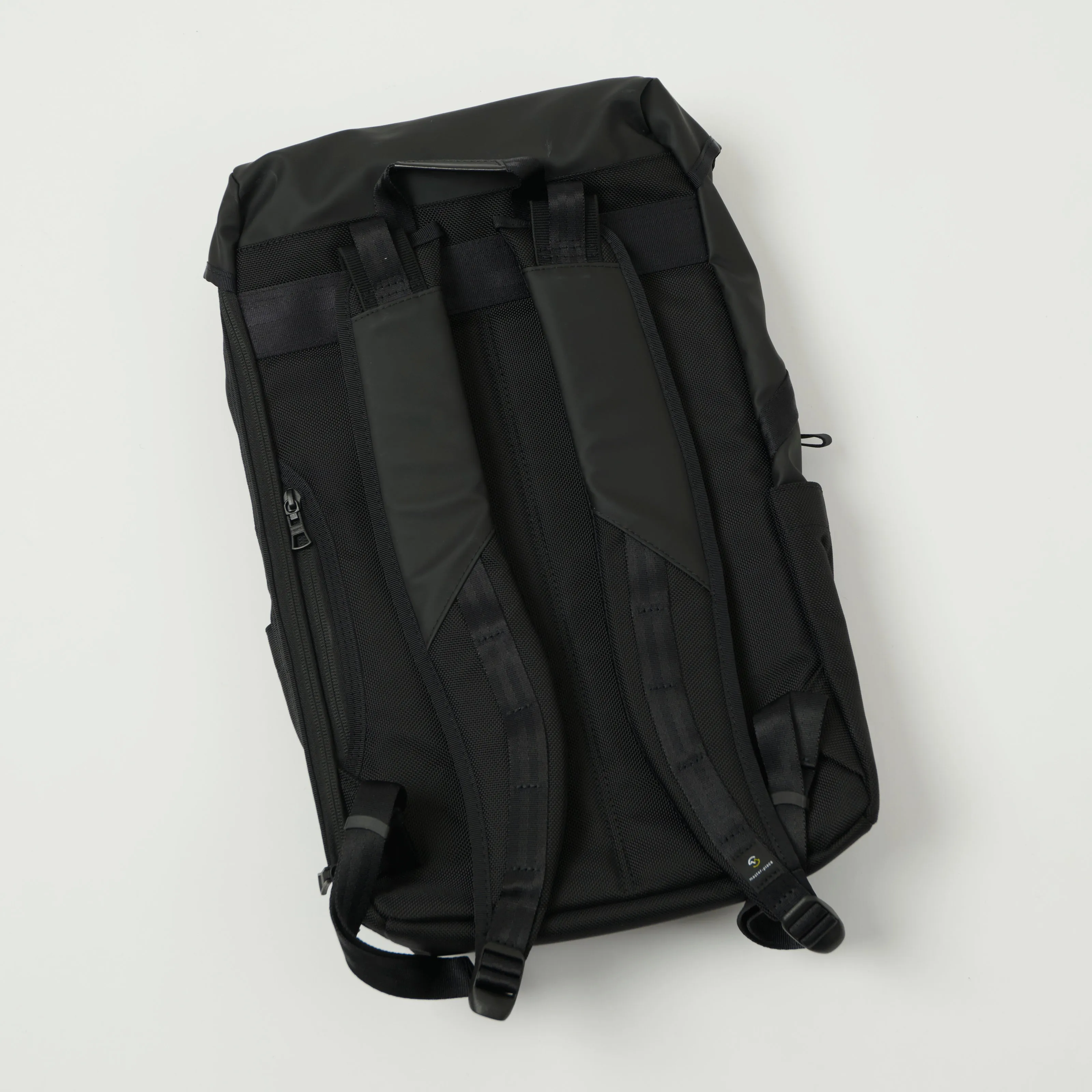 Master-Piece Slick Flap Backpack - Black sold by Son of a Stag product image thumbnail 5